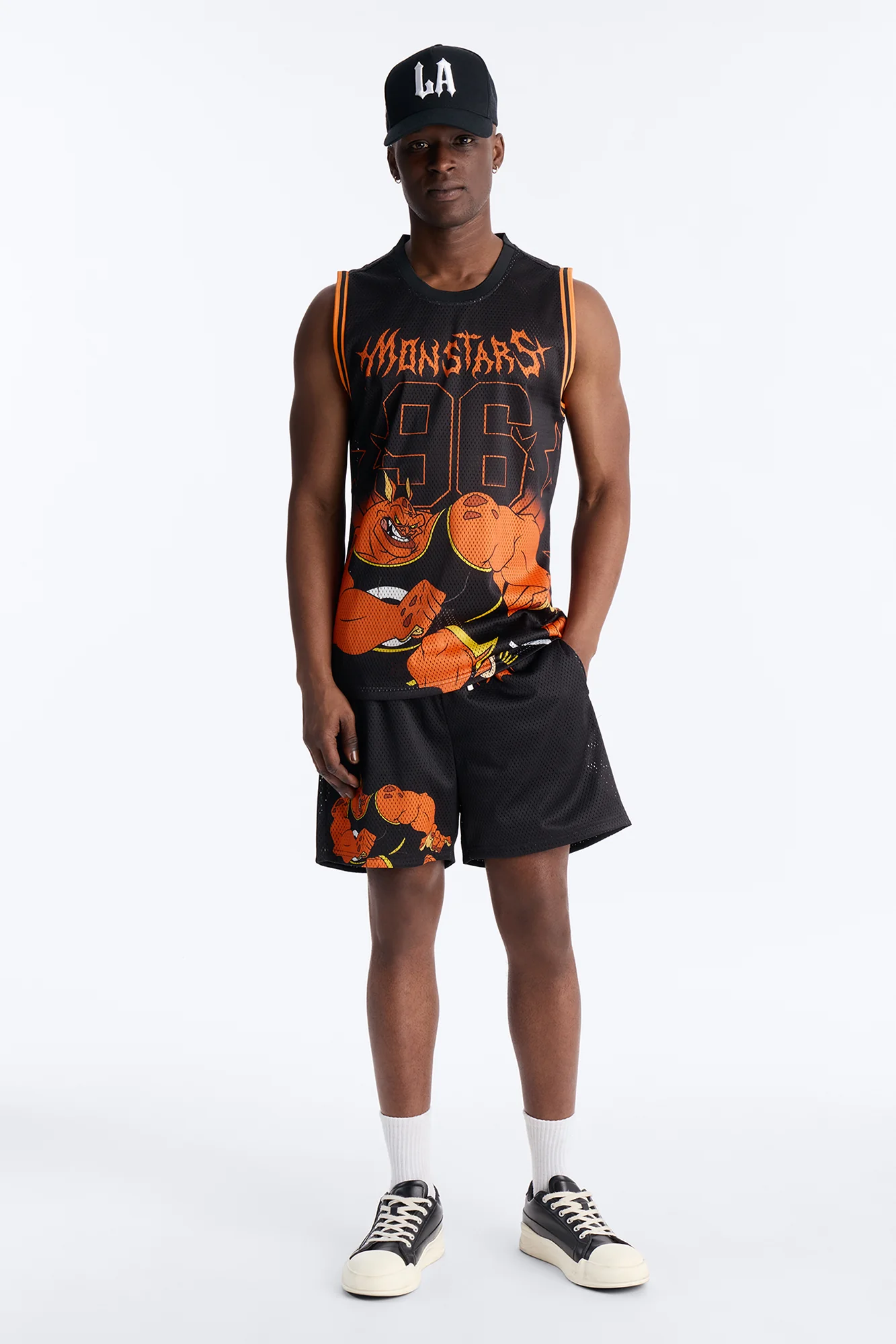 Space Jam Monstars Mayhem Jersey Tank - Black - Image 2