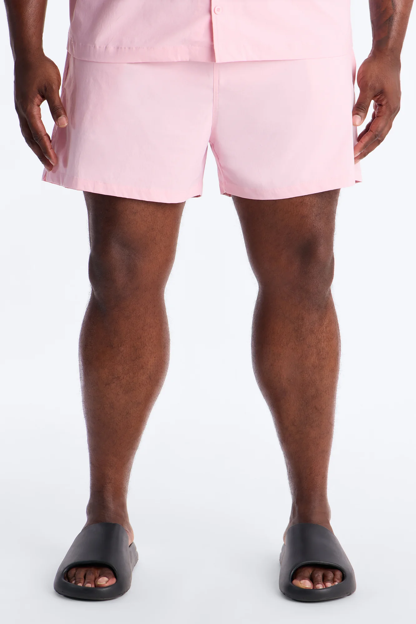 Montez Stretch Swim Trunk 7″ - Pink - Image 5