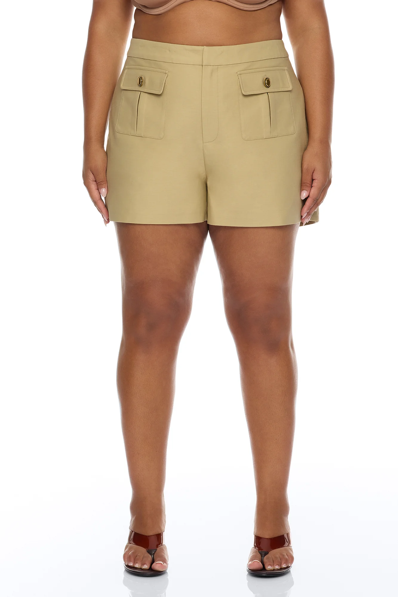 Morgan Cargo Short - Taupe - Image 7