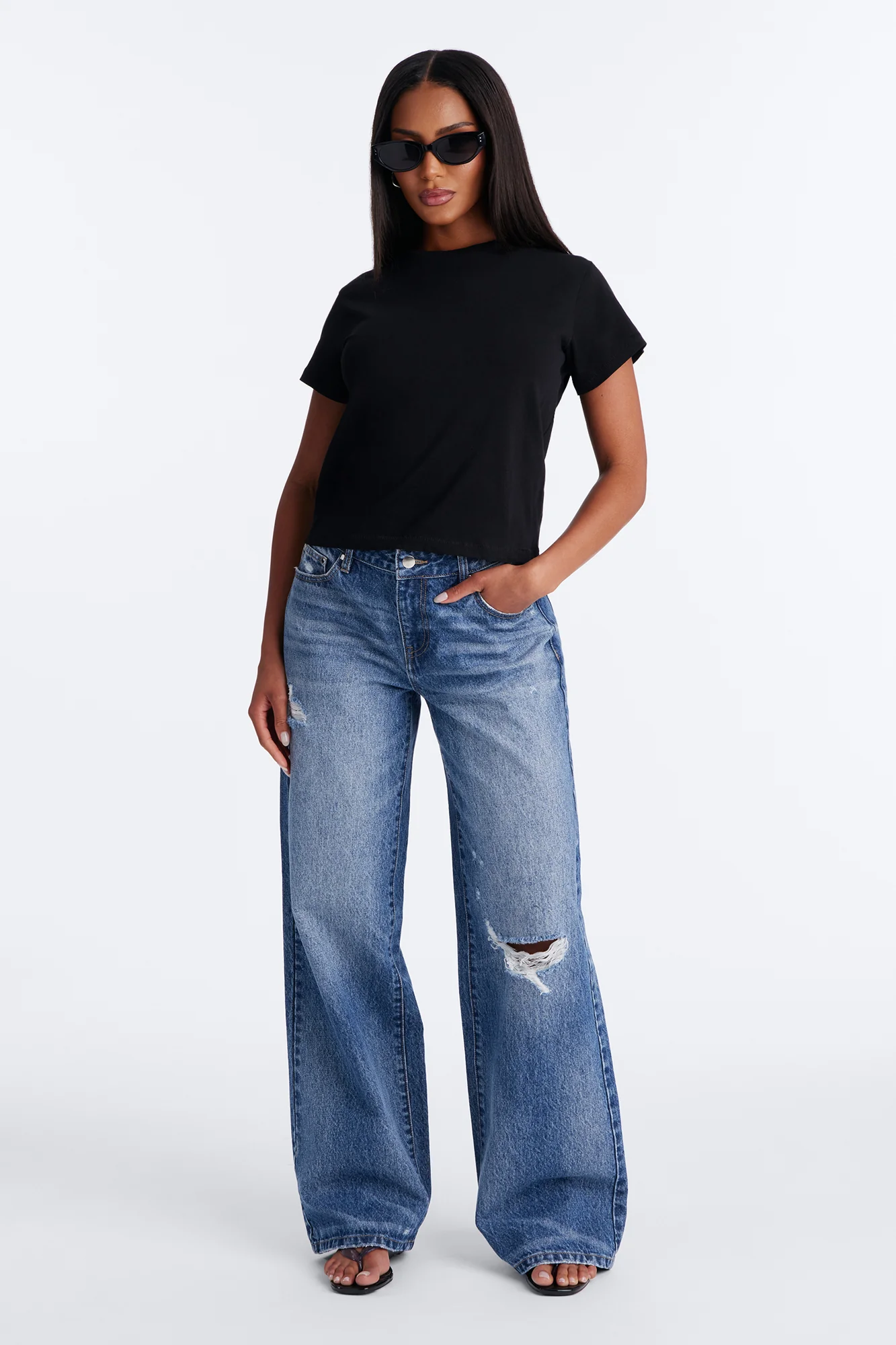 Most Essential Baby Tee - Black - Image 2
