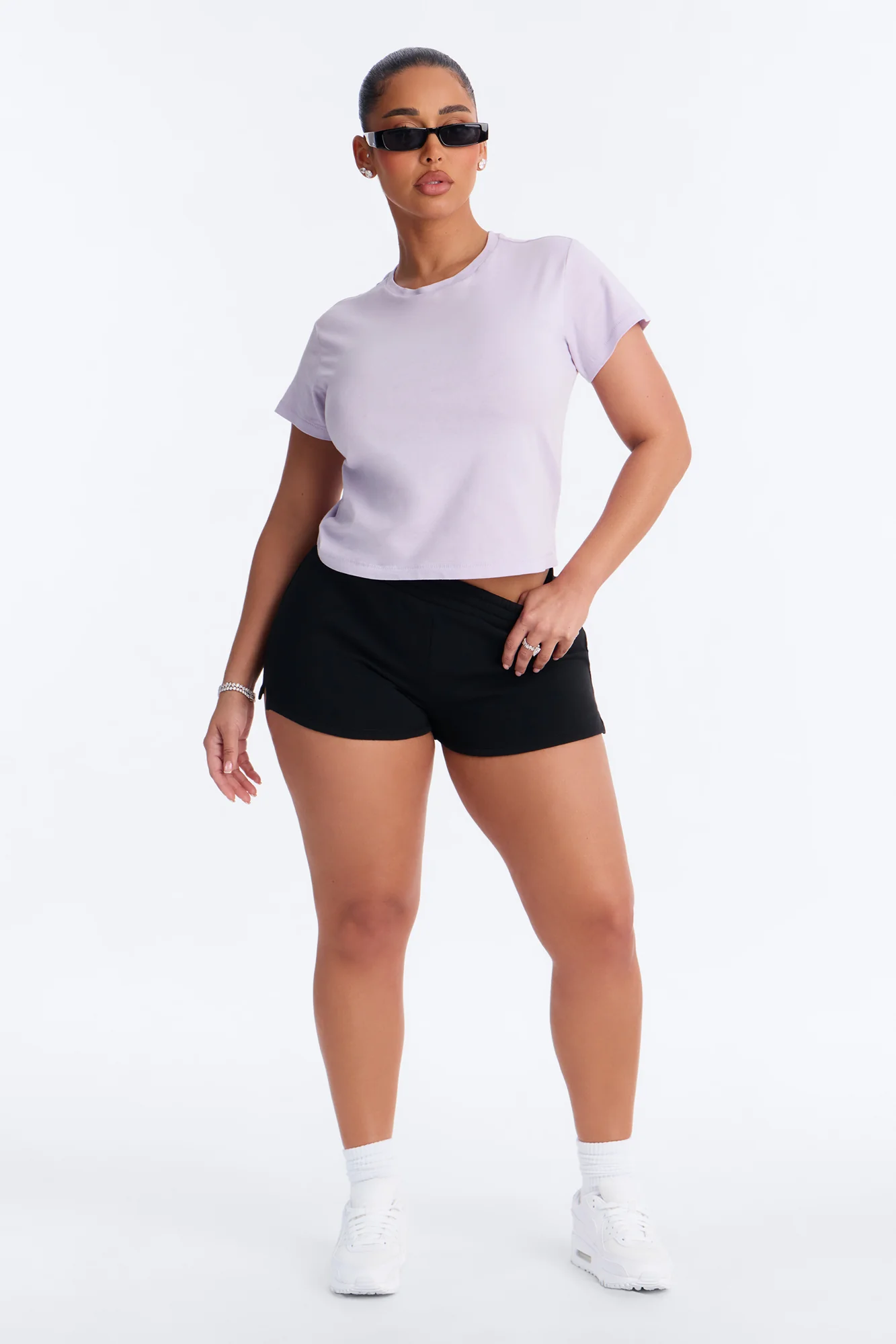 Most Essential Baby Tee - Lavender - Image 2