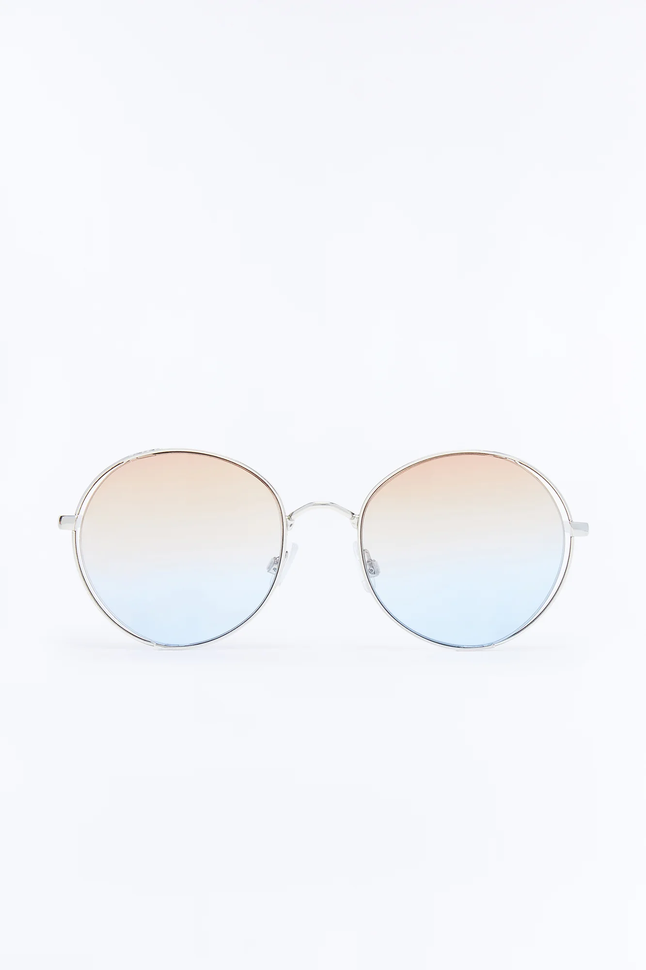 Movin And Groovin Sunglasses - Silver/Blue - Image 3