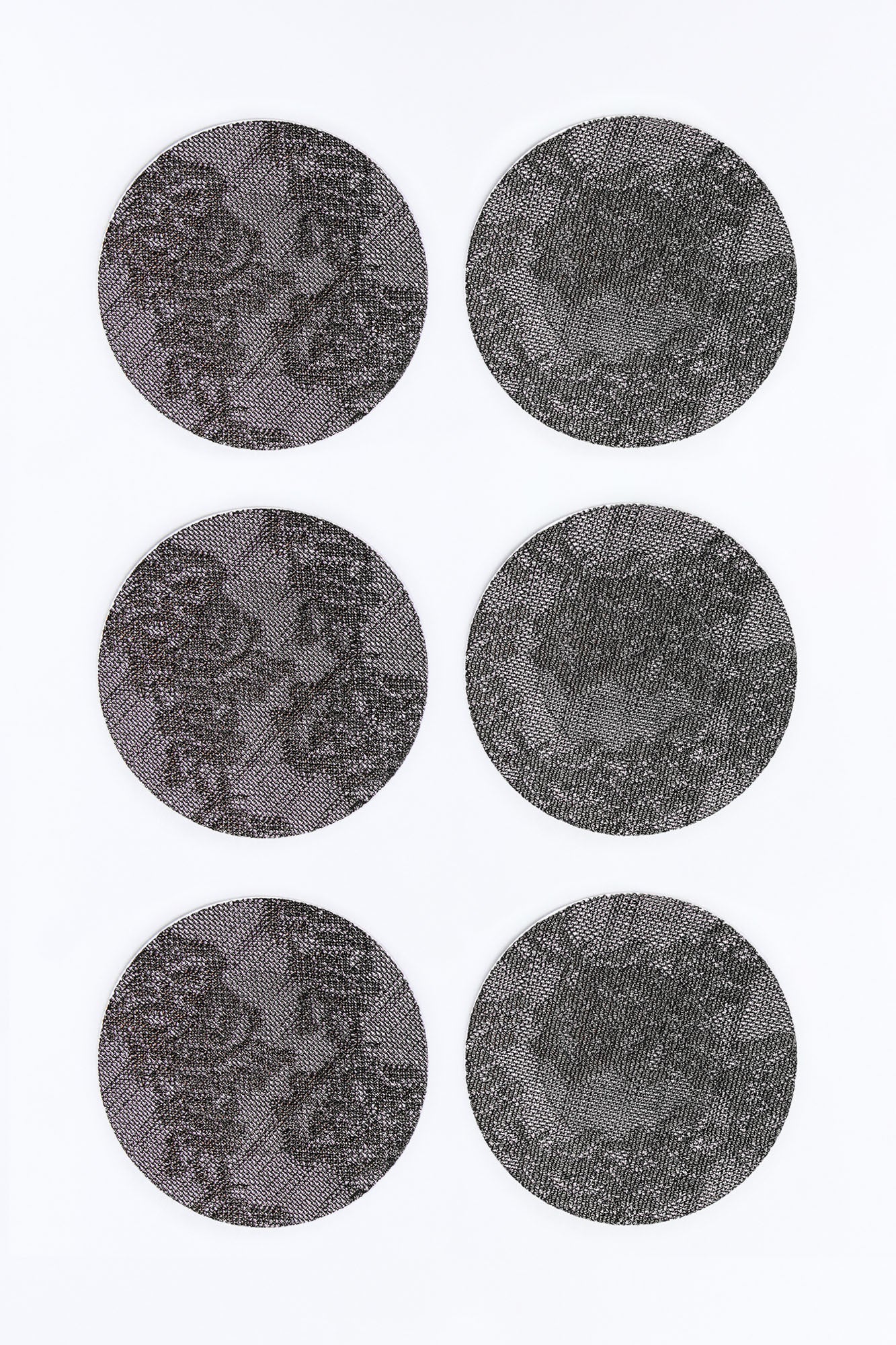 My Discretion Round Nipple Covers - Black - Image 2