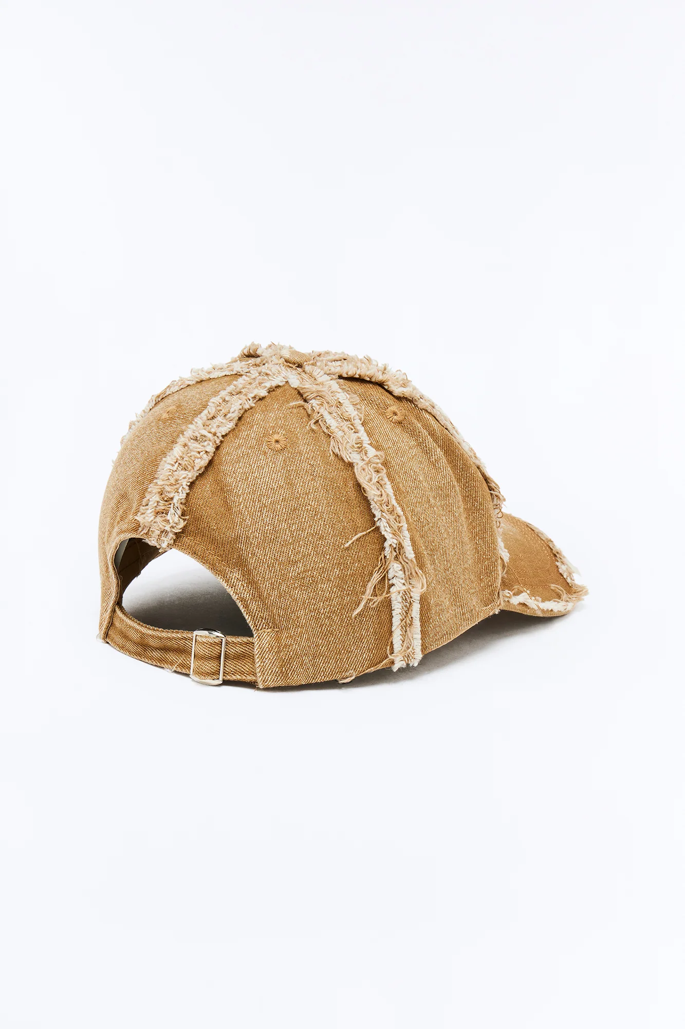 My Favorite Distressed Denim Hat - Khaki - Image 2