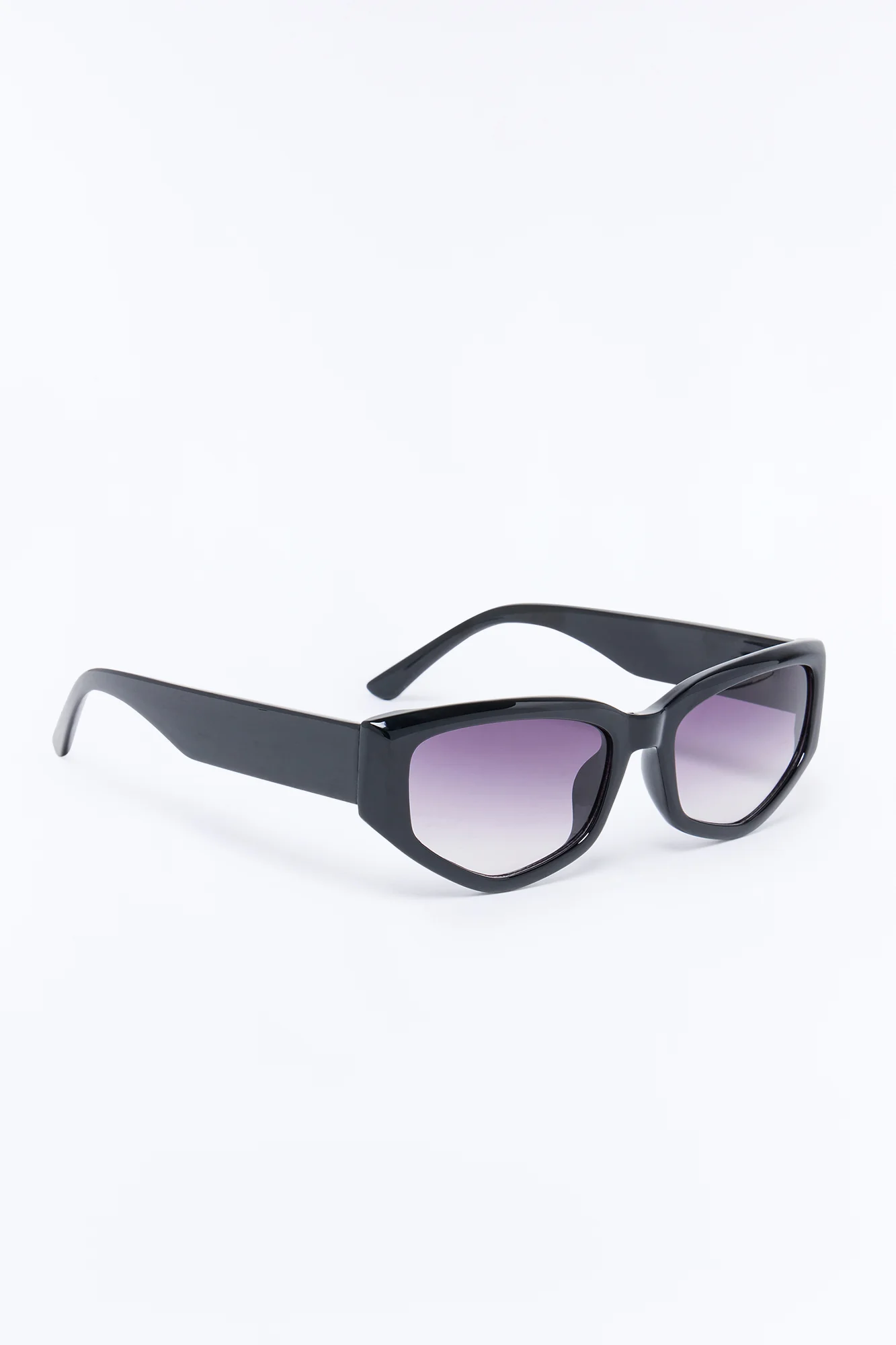 My Kinda Girl Sunglasses - Black/Purple - Image 4