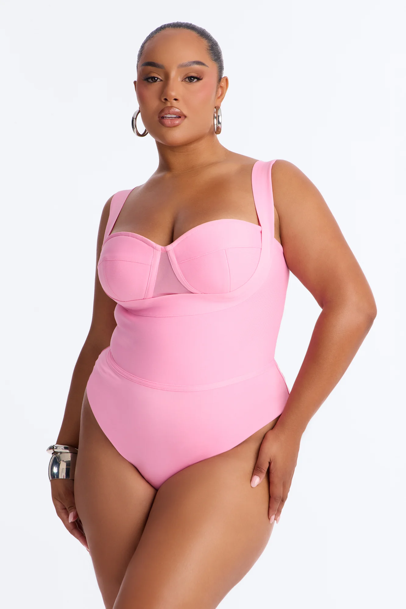 My Revenge Bandage Bodysuit - Pink - Image 6