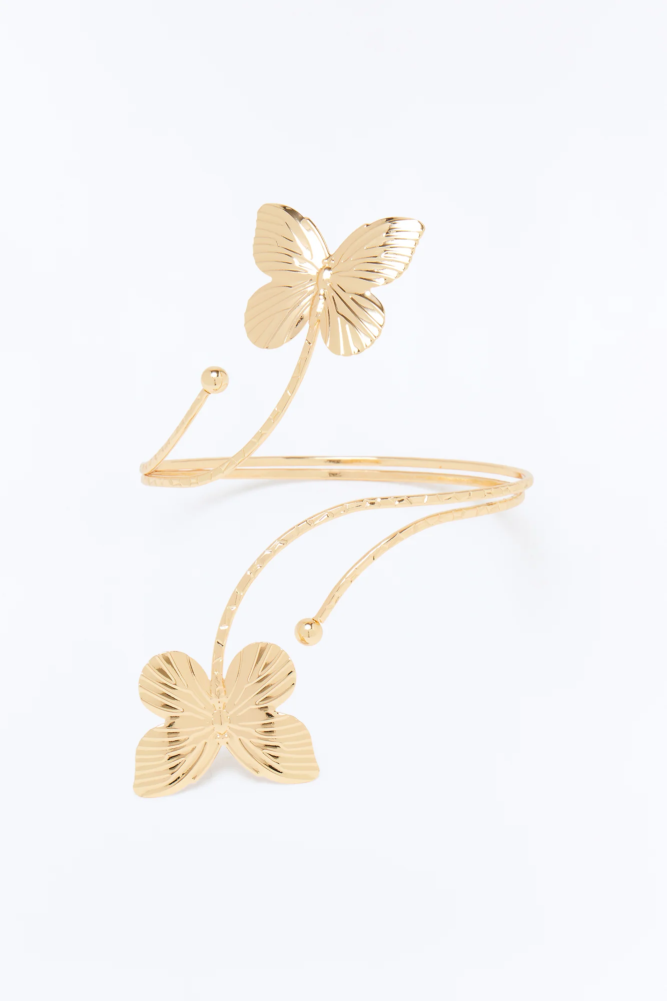 Mystical Butterfly Arm Cuff - Gold - Image 4