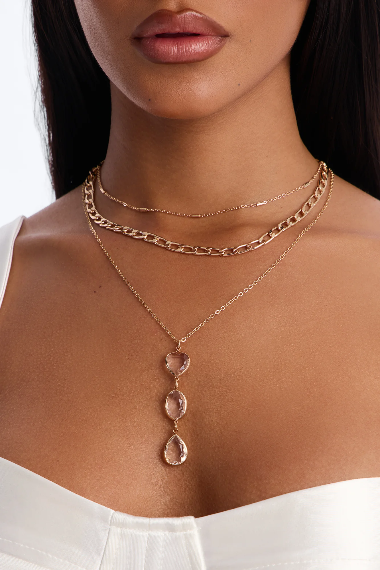 Mystical Dream Layered Necklace - Gold