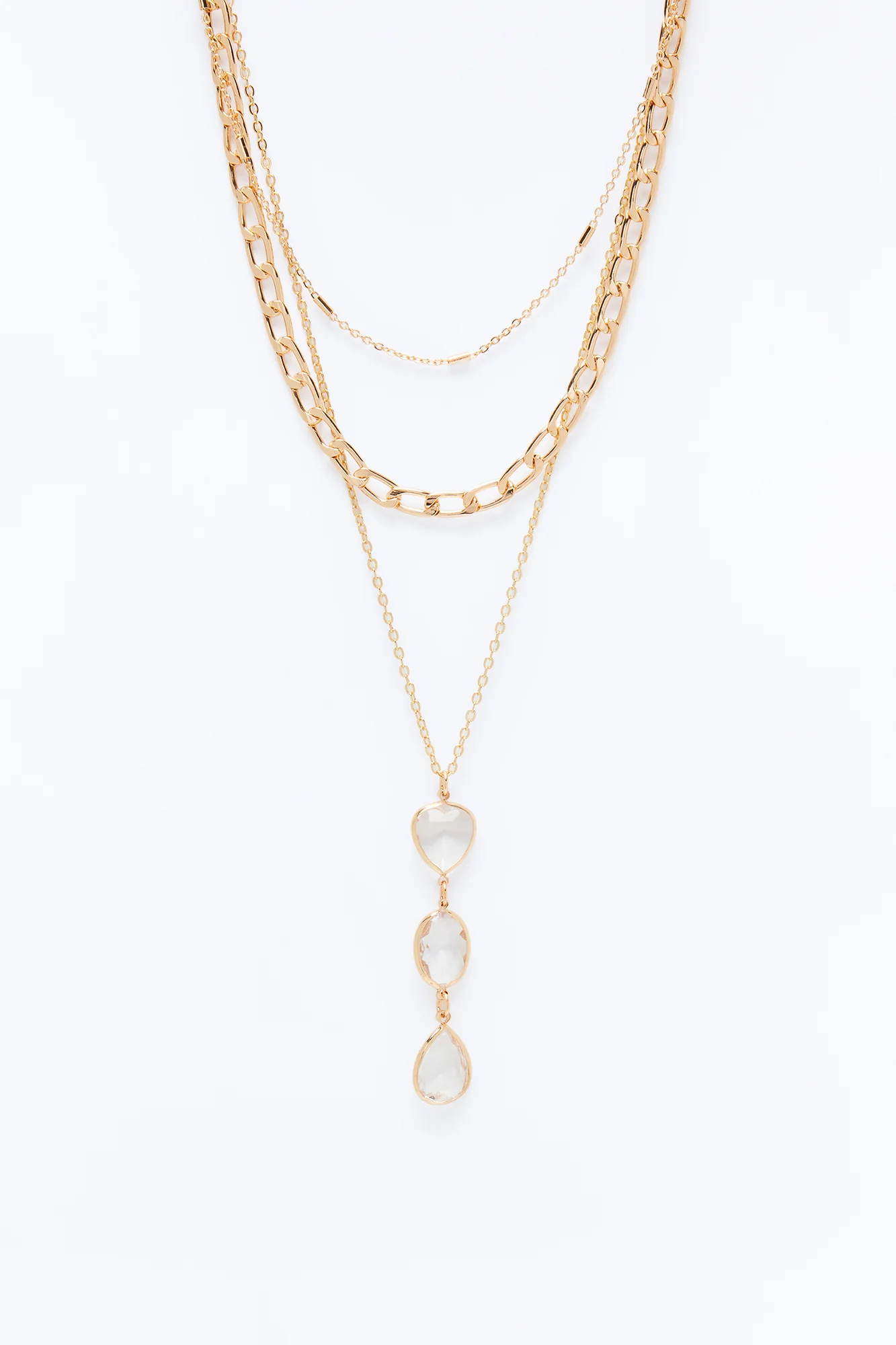 Mystical Dream Layered Necklace - Gold - Image 3