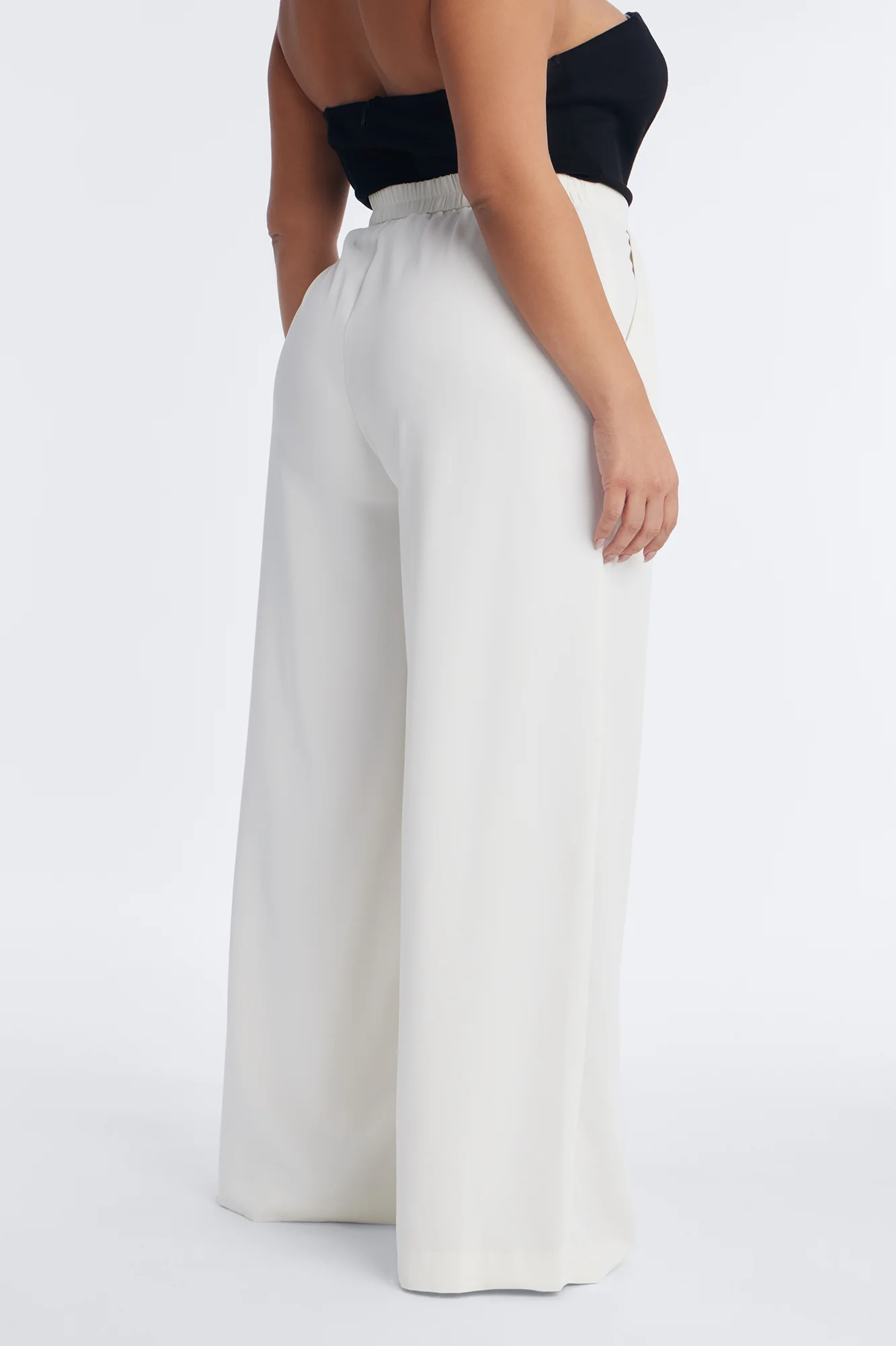 Nadia Trouser Pant - Ivory - Image 6