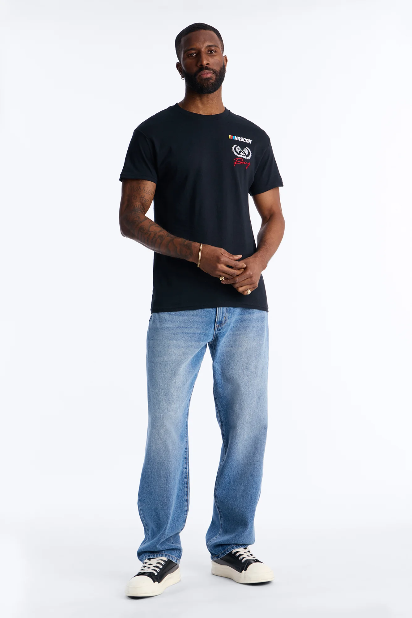 Nascar Racing 1948 Short Sleeve Tee - Black - Image 2