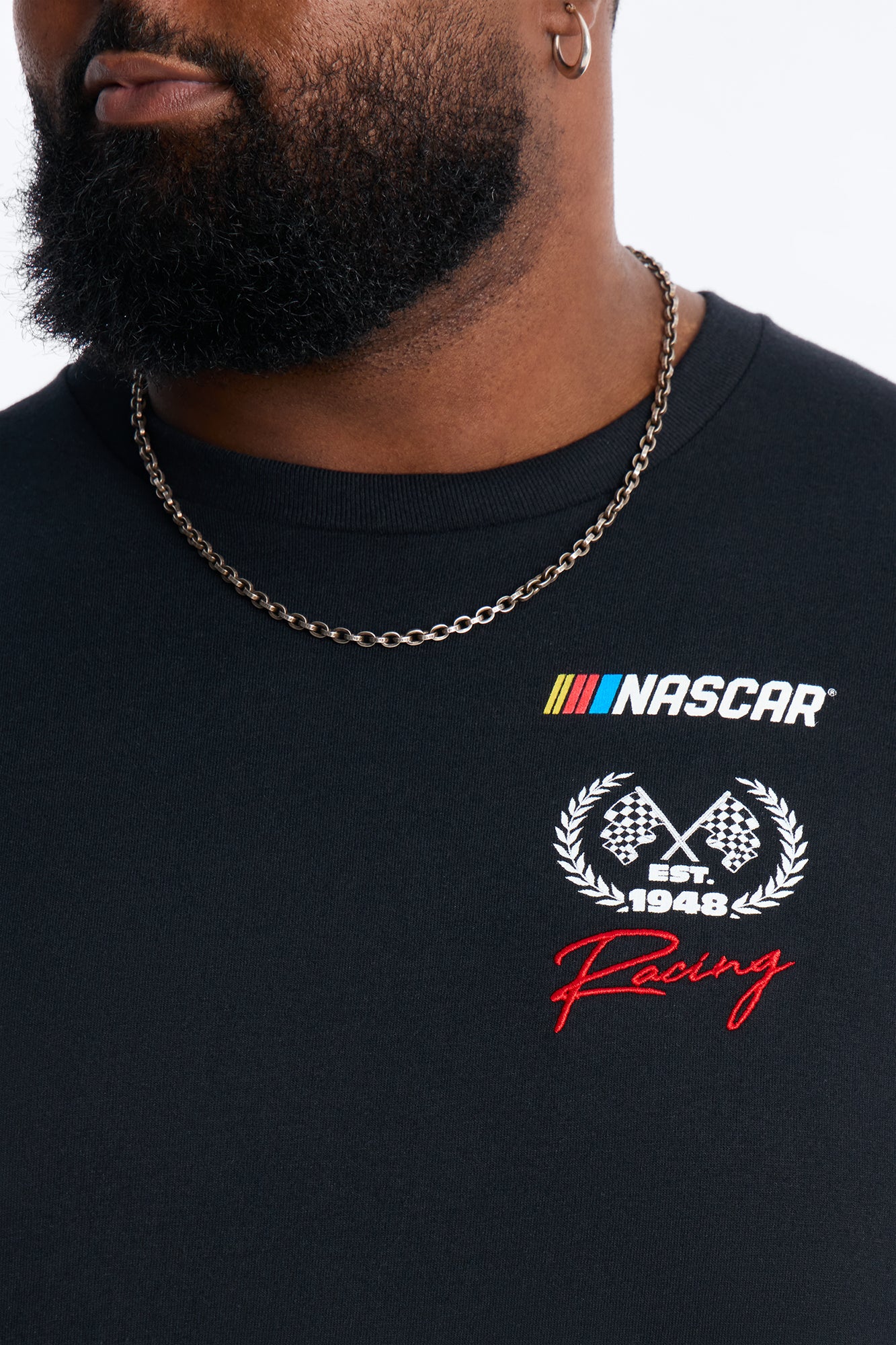 Nascar Racing 1948 Short Sleeve Tee - Black - Image 7