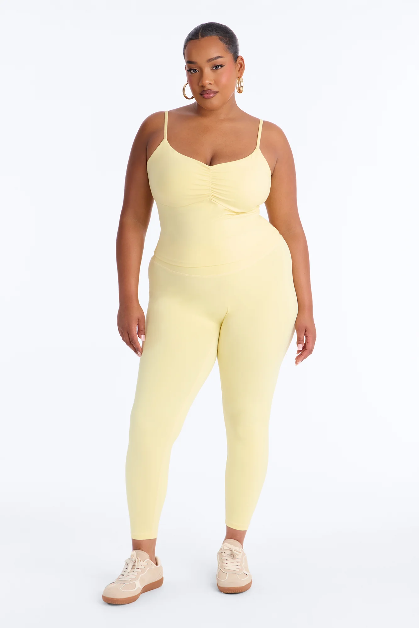 Natasha Active Legging Set - Yellow - Image 5