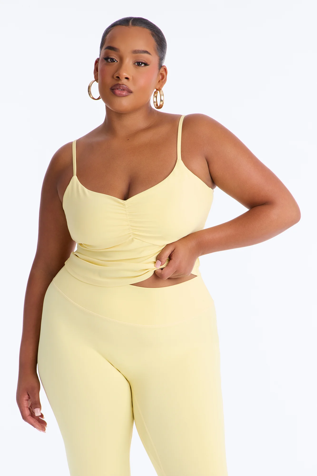 Natasha Active Legging Set - Yellow - Image 6