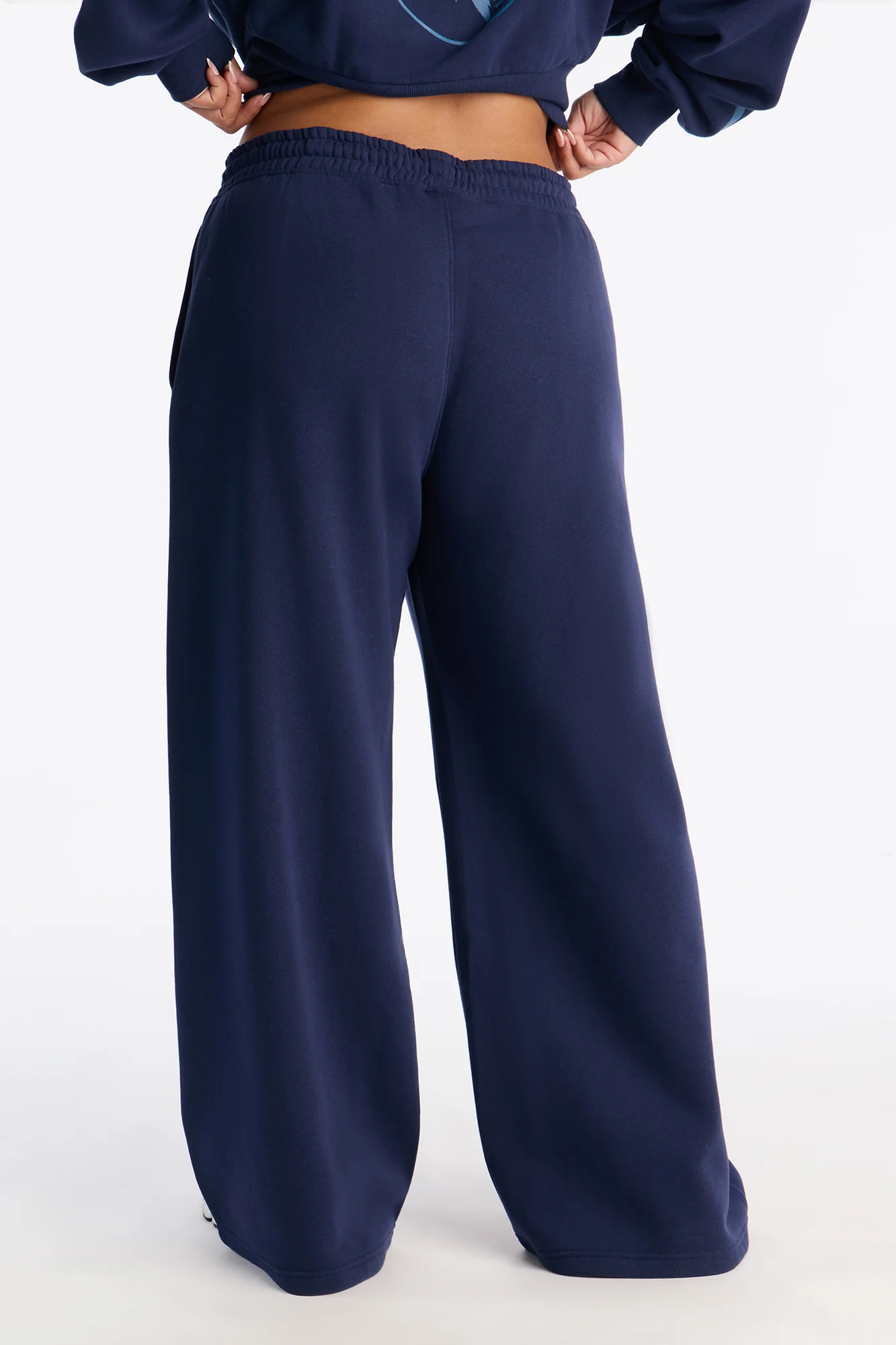 NBA Minnesota Timberwolves Fleece Wide Leg Pants - Navy - Image 9