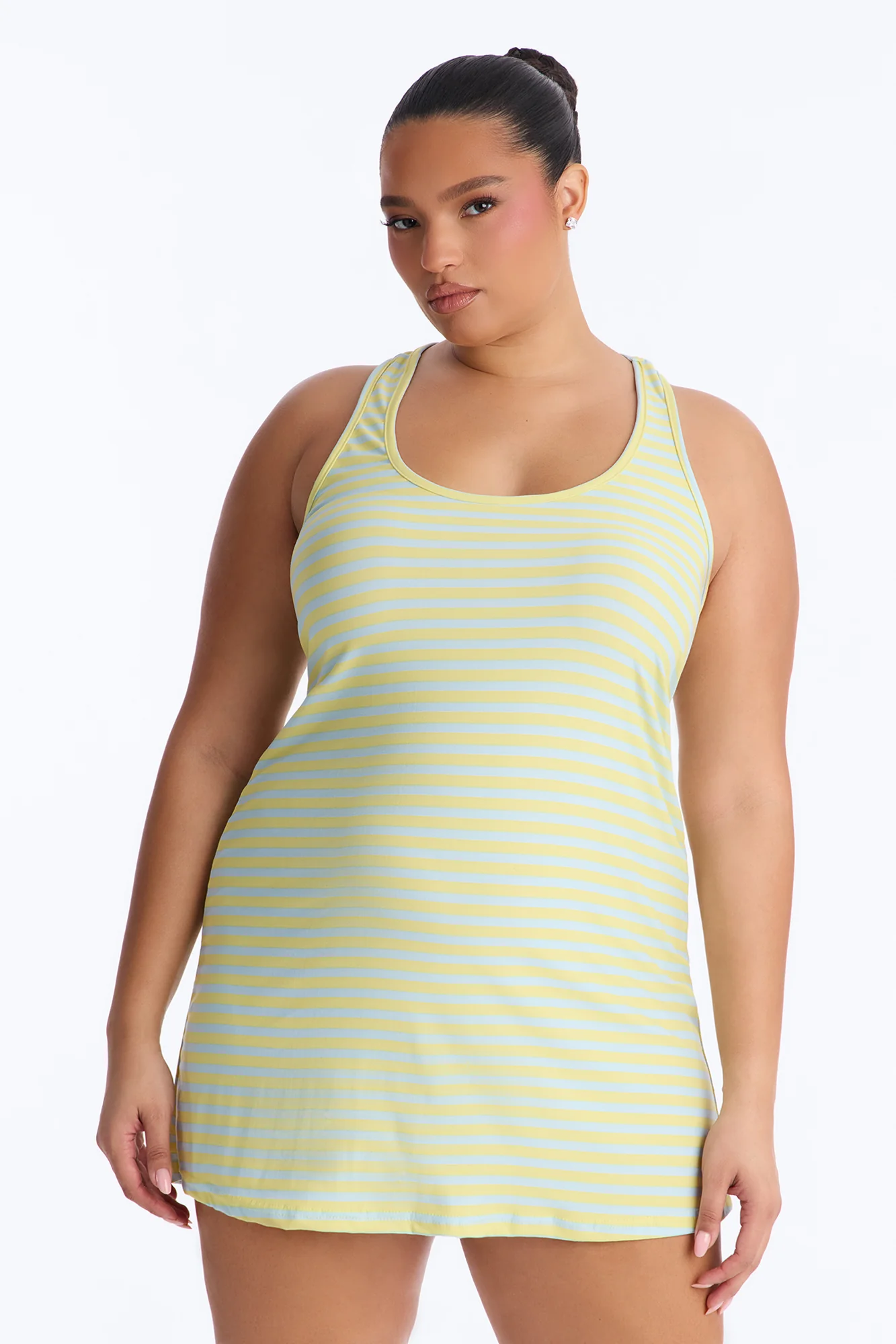 Need A Nap PJ Sleep Dress - Yellow/combo - Image 4