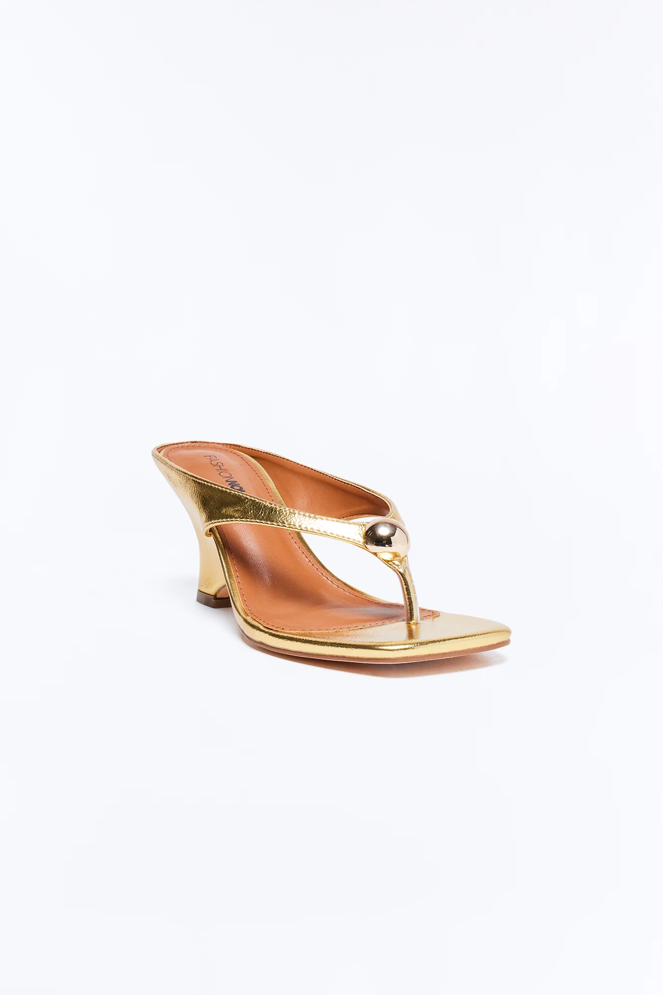 Nerida Thong Wedges - Gold - Image 2