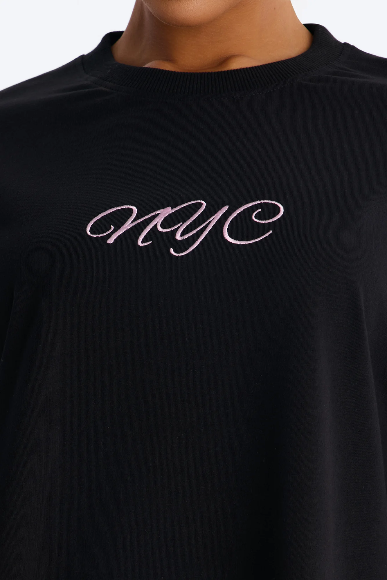 New York Or BowWhere Short Set - Black/Pink - Image 3