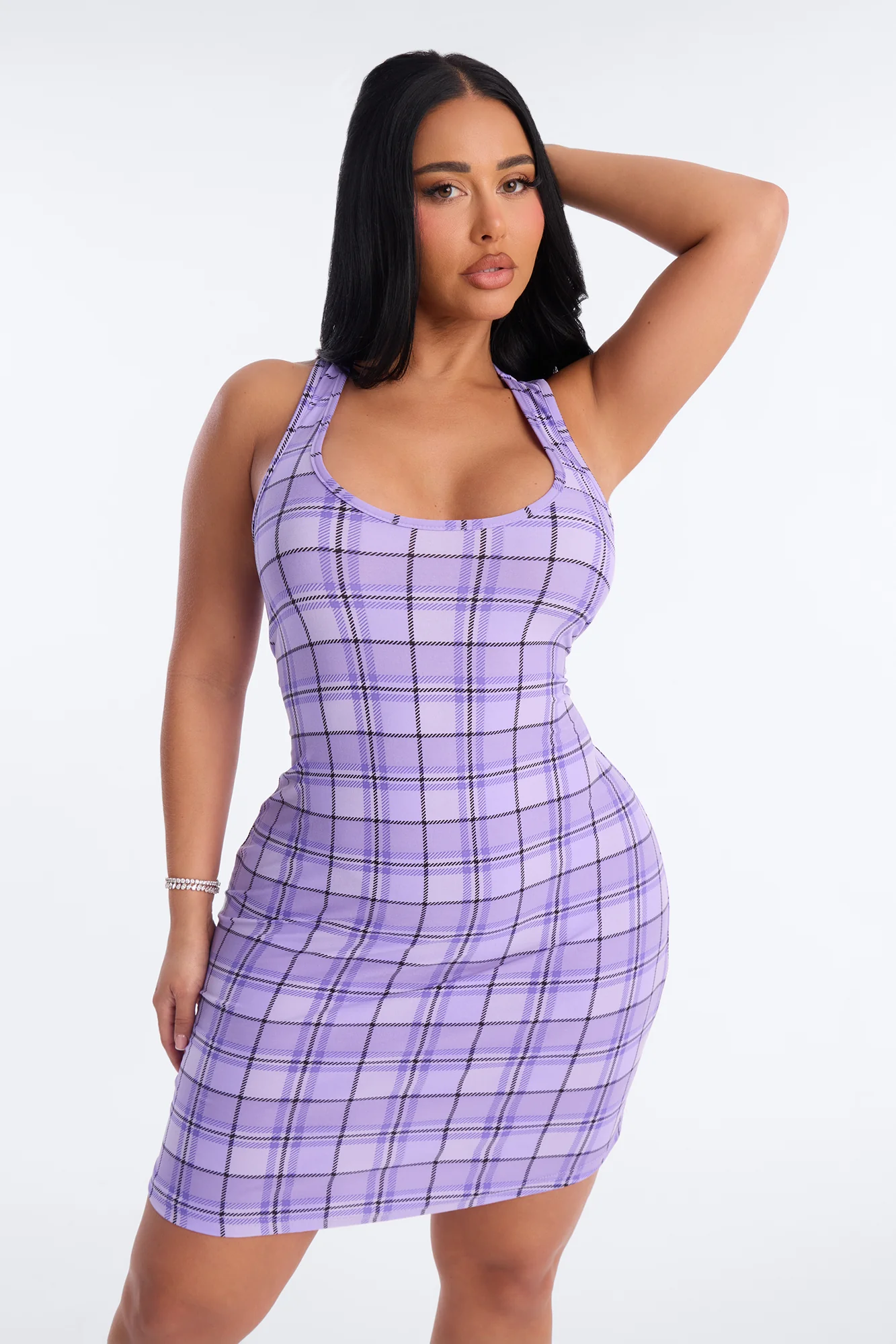 Night Routine PJ Sleep Dress - Purple