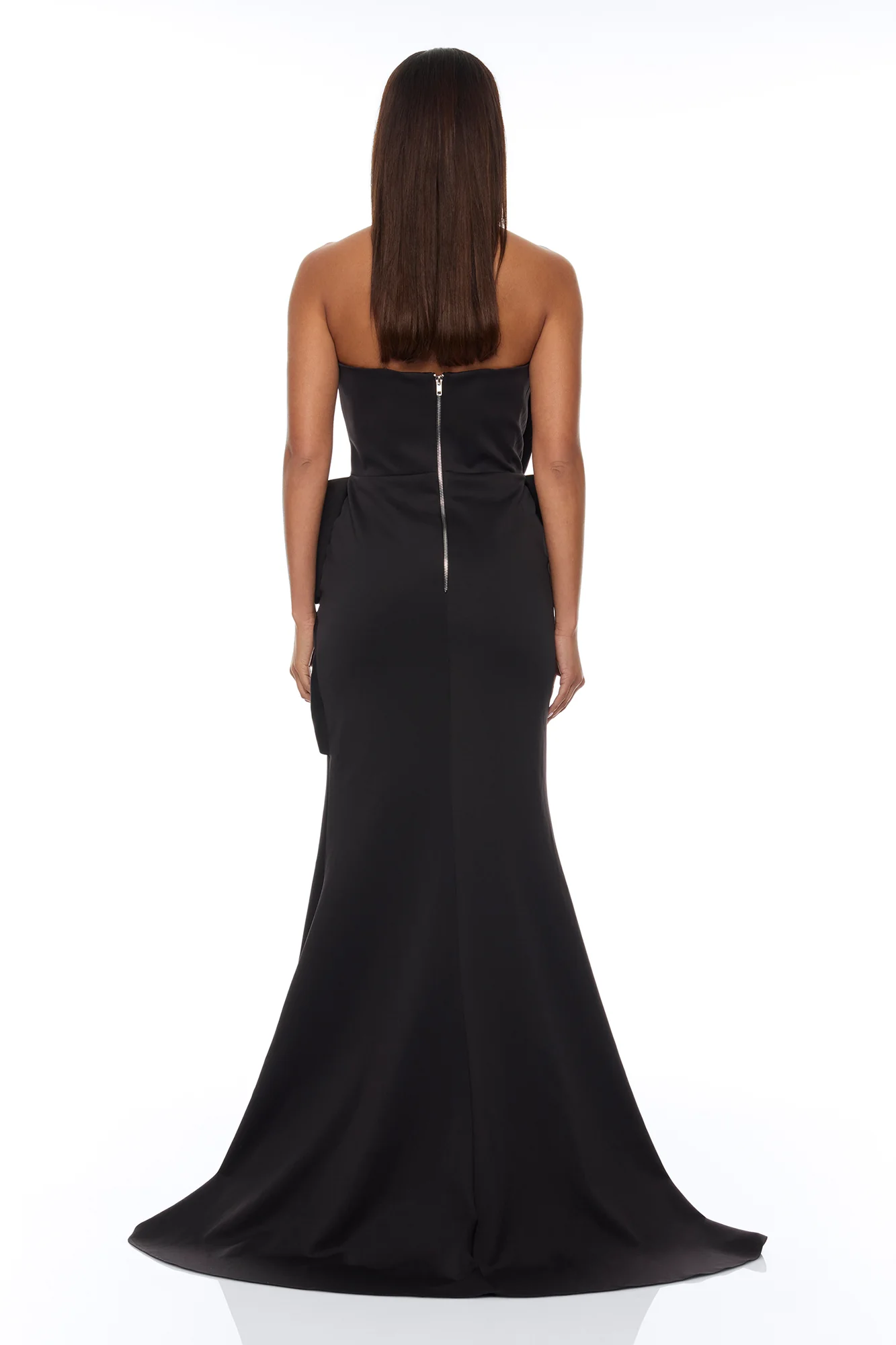 Night To Remember Strapless Gown - Black - Image 4