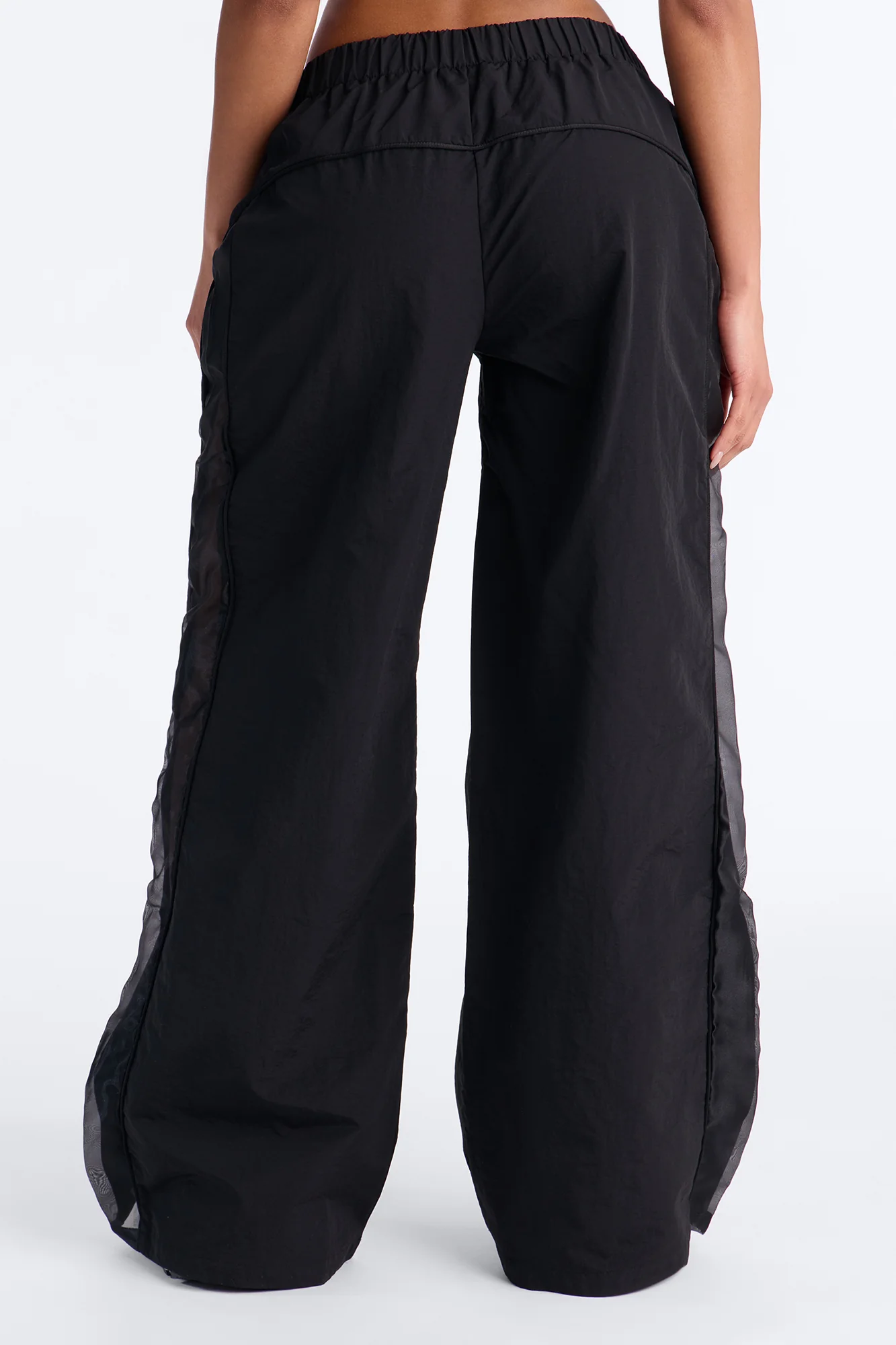 No Days Off Sheer Windbreaker Pant 33″ - Black - Image 4