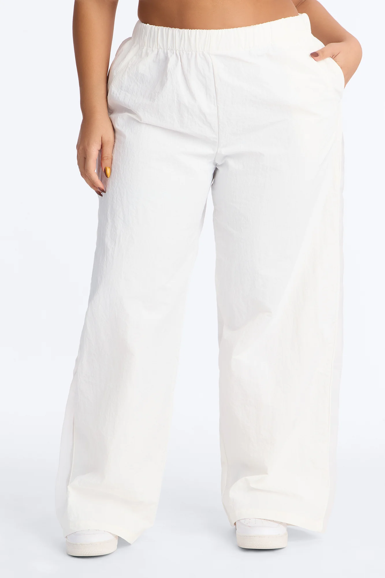 No Days Off Sheer Windbreaker Pant 33″ - White - Image 8