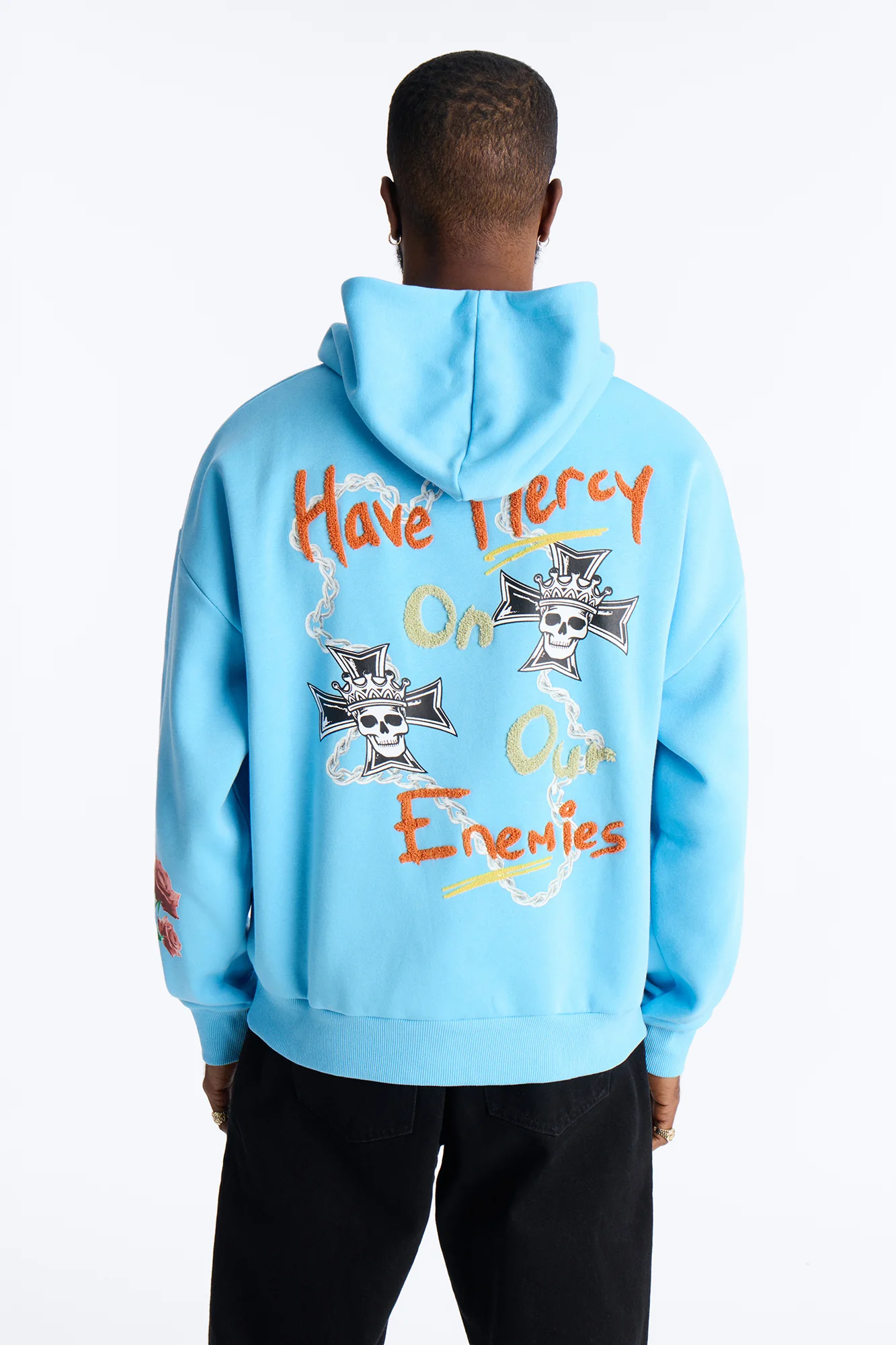 No Rules No Limits Hoodie - Blue - Image 4