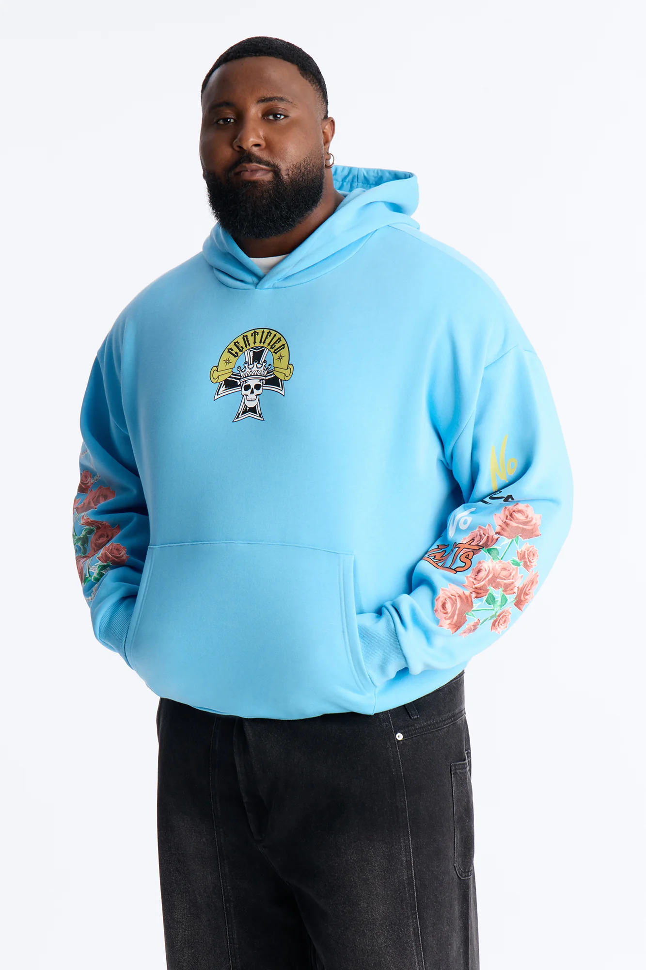 No Rules No Limits Hoodie - Blue - Image 6