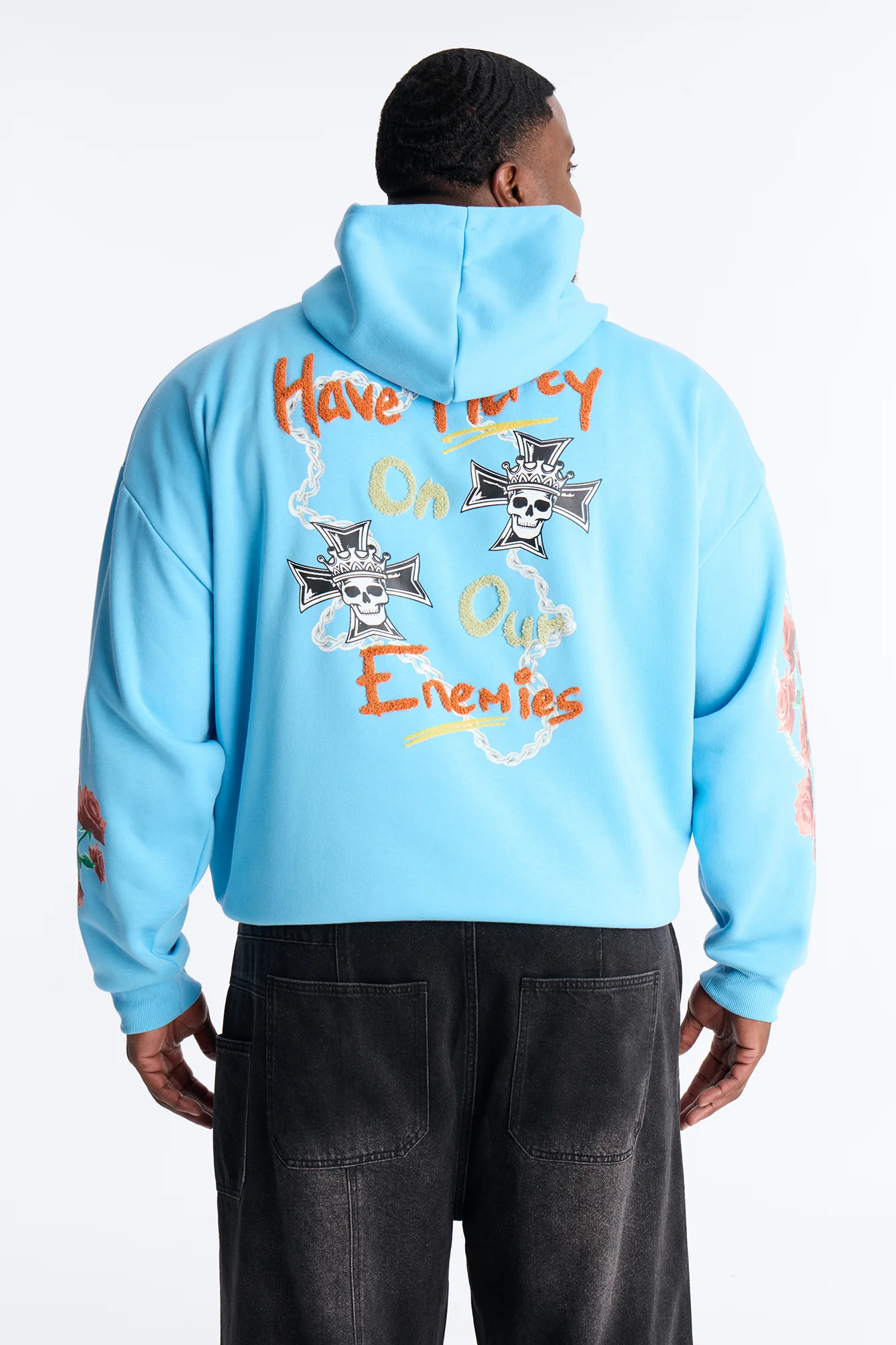 No Rules No Limits Hoodie - Blue - Image 9