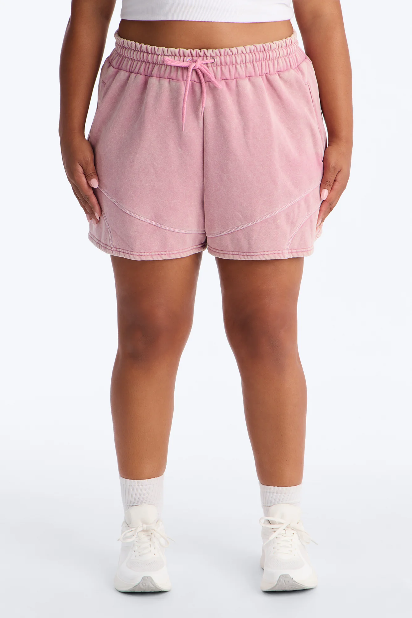 Norah Washed Lounge Short - Mauve - Image 6