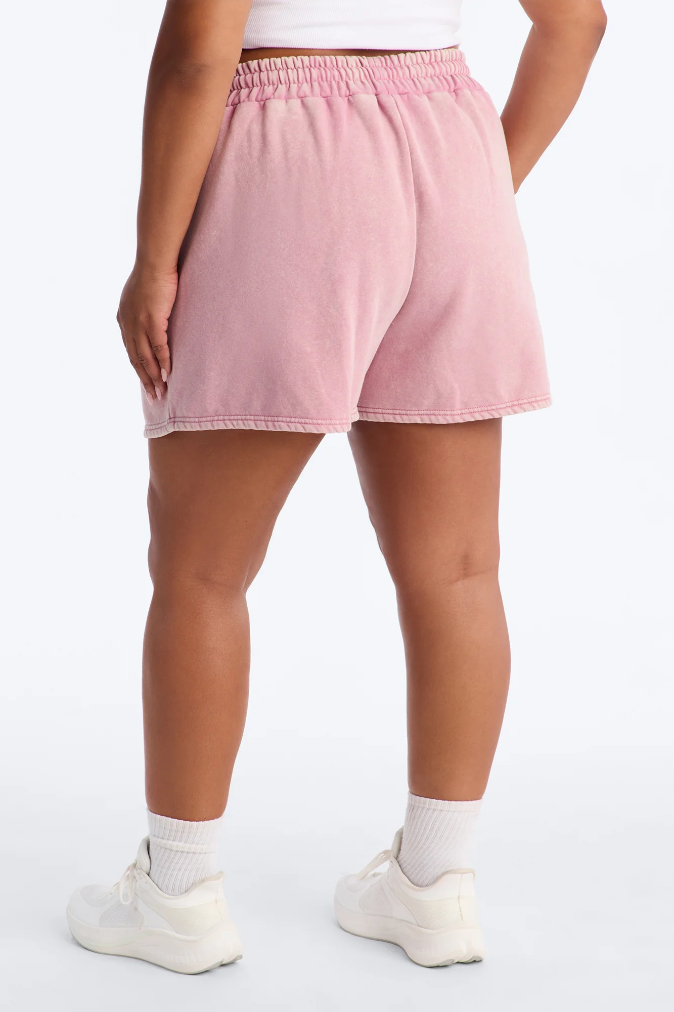 Norah Washed Lounge Short - Mauve - Image 7
