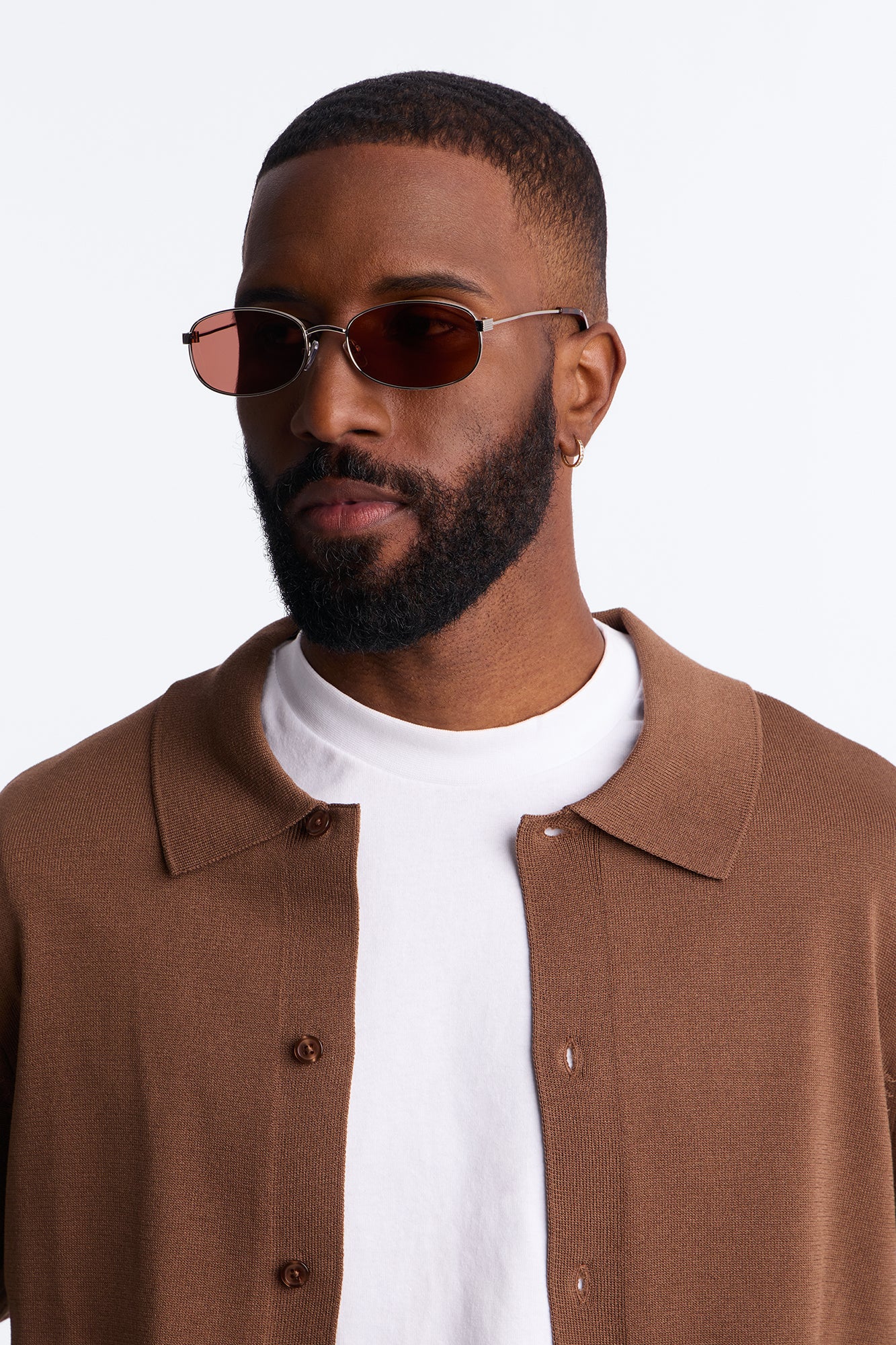 Not Anymore Circular Sunglasses - Silver - Image 2