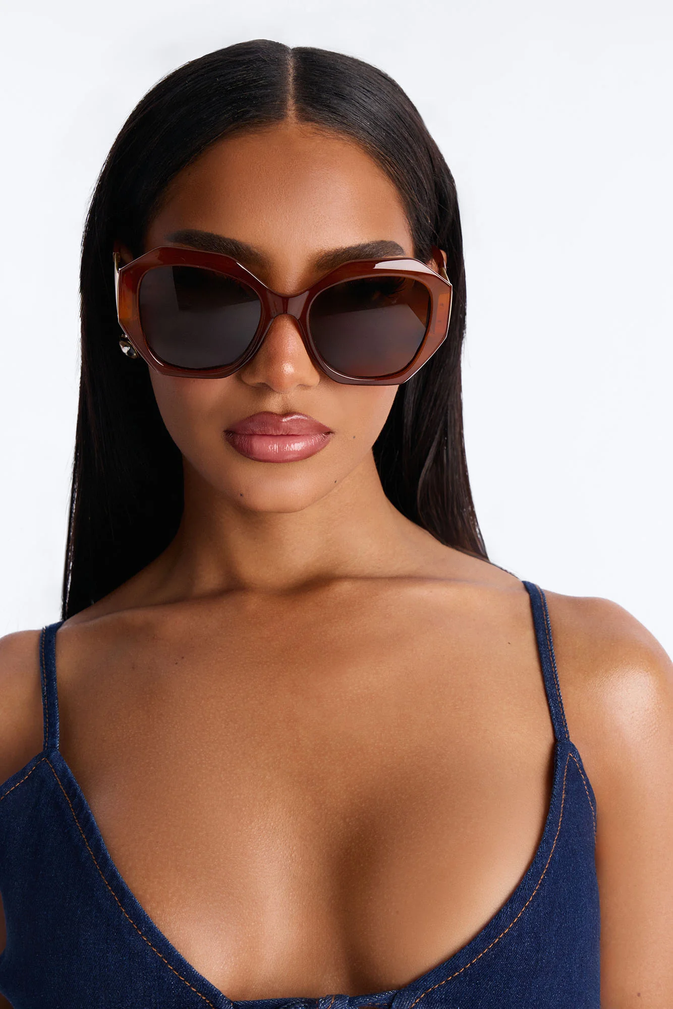 Not My Issue Sunglasses - Brown
