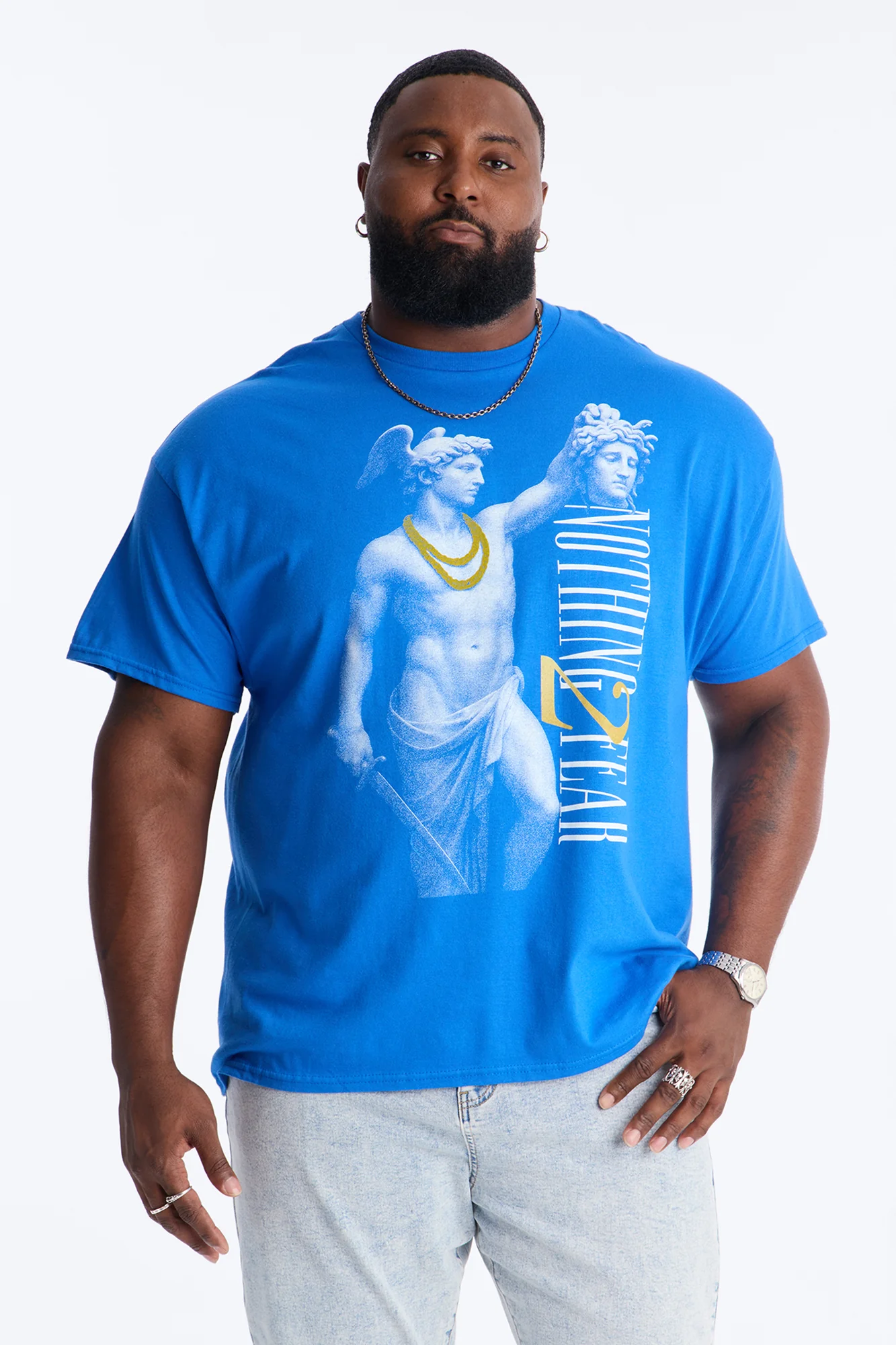 Nothing 2 Fear Short Sleeve Tee - Royal - Image 4