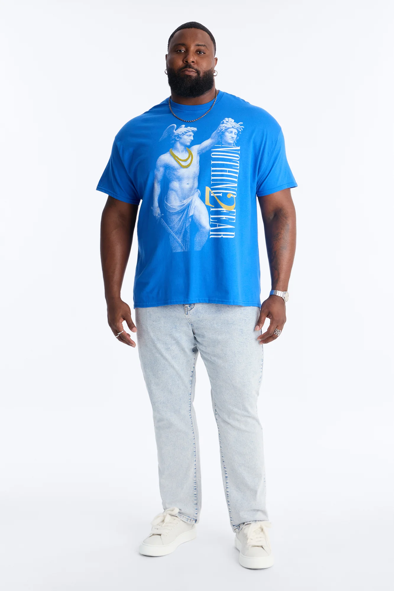 Nothing 2 Fear Short Sleeve Tee - Royal - Image 5