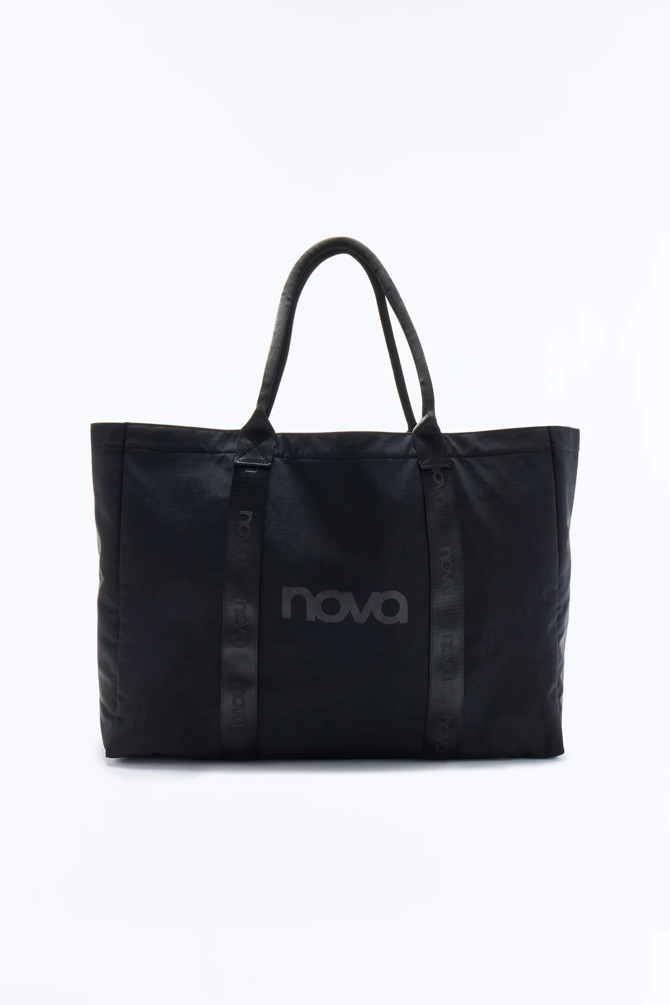 Nova Nylon Tote Bag - Black