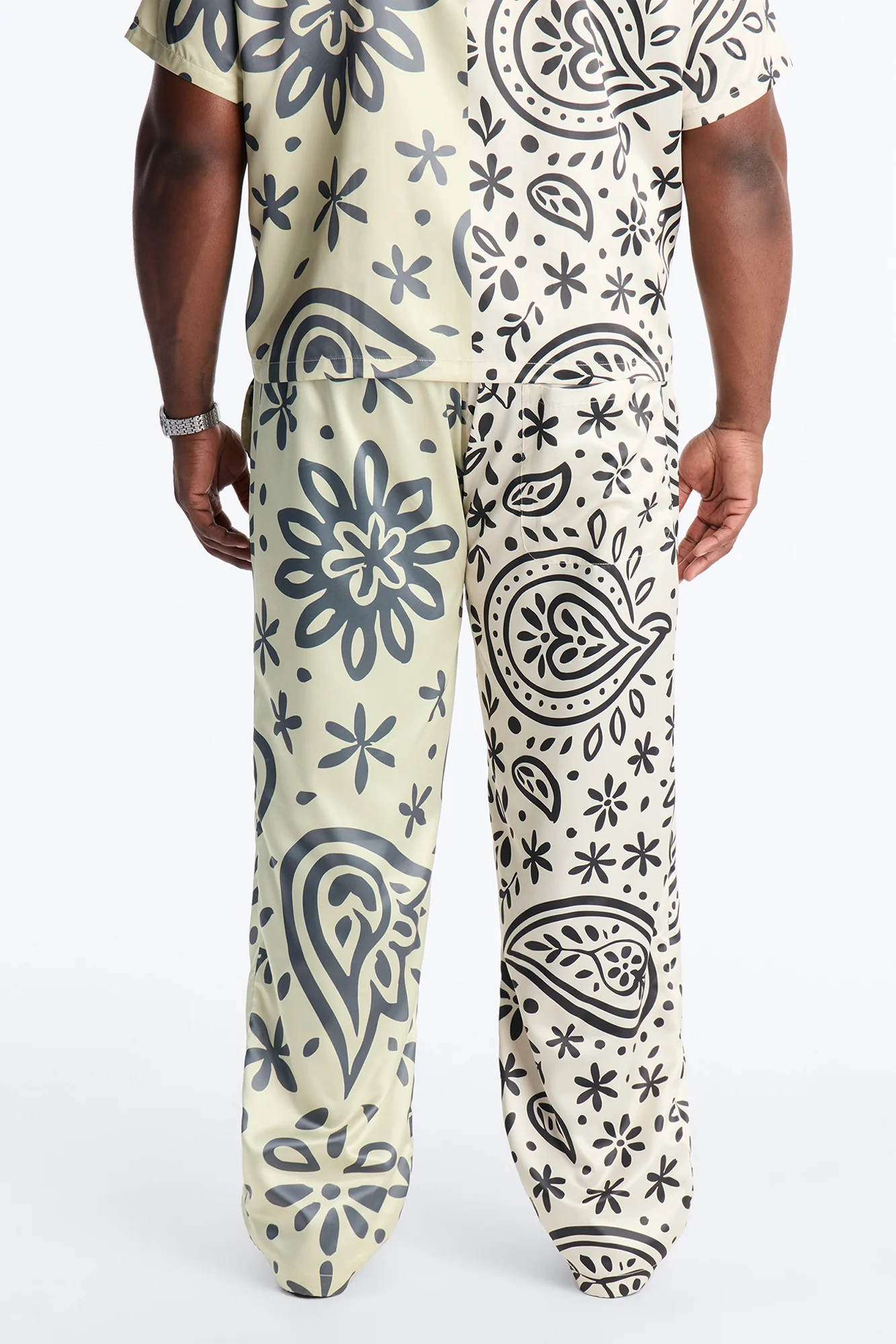 Noxos Straight Pants - Natural - Image 8