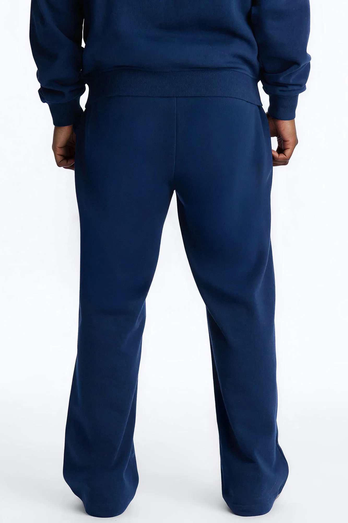 NYC Embroidered Sweatpants - Navy - Image 3