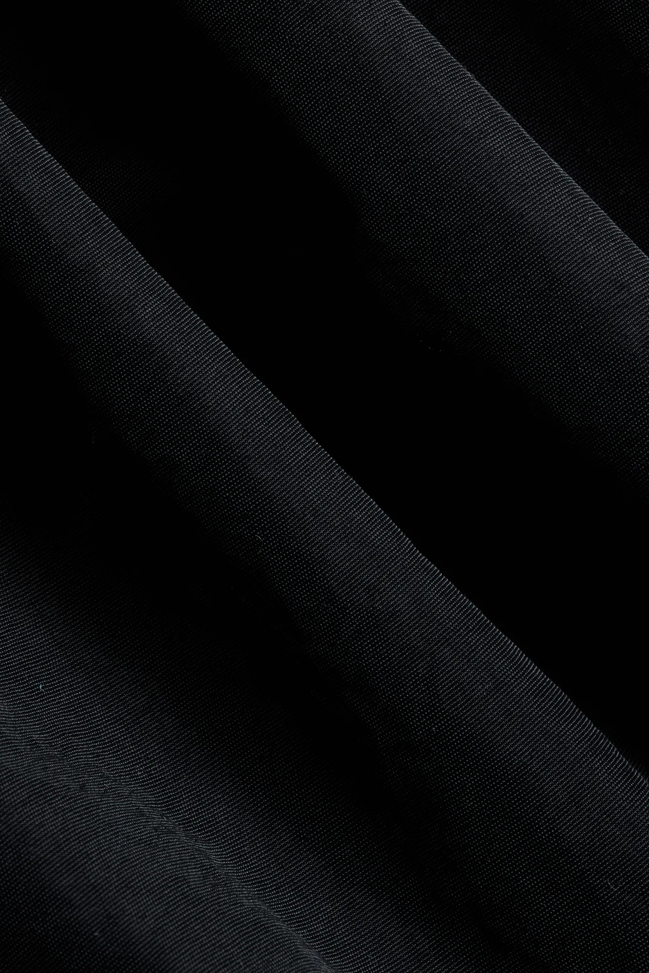 CoreNylon Mock Neck Half Zip Track Jacket - Black - Image 6