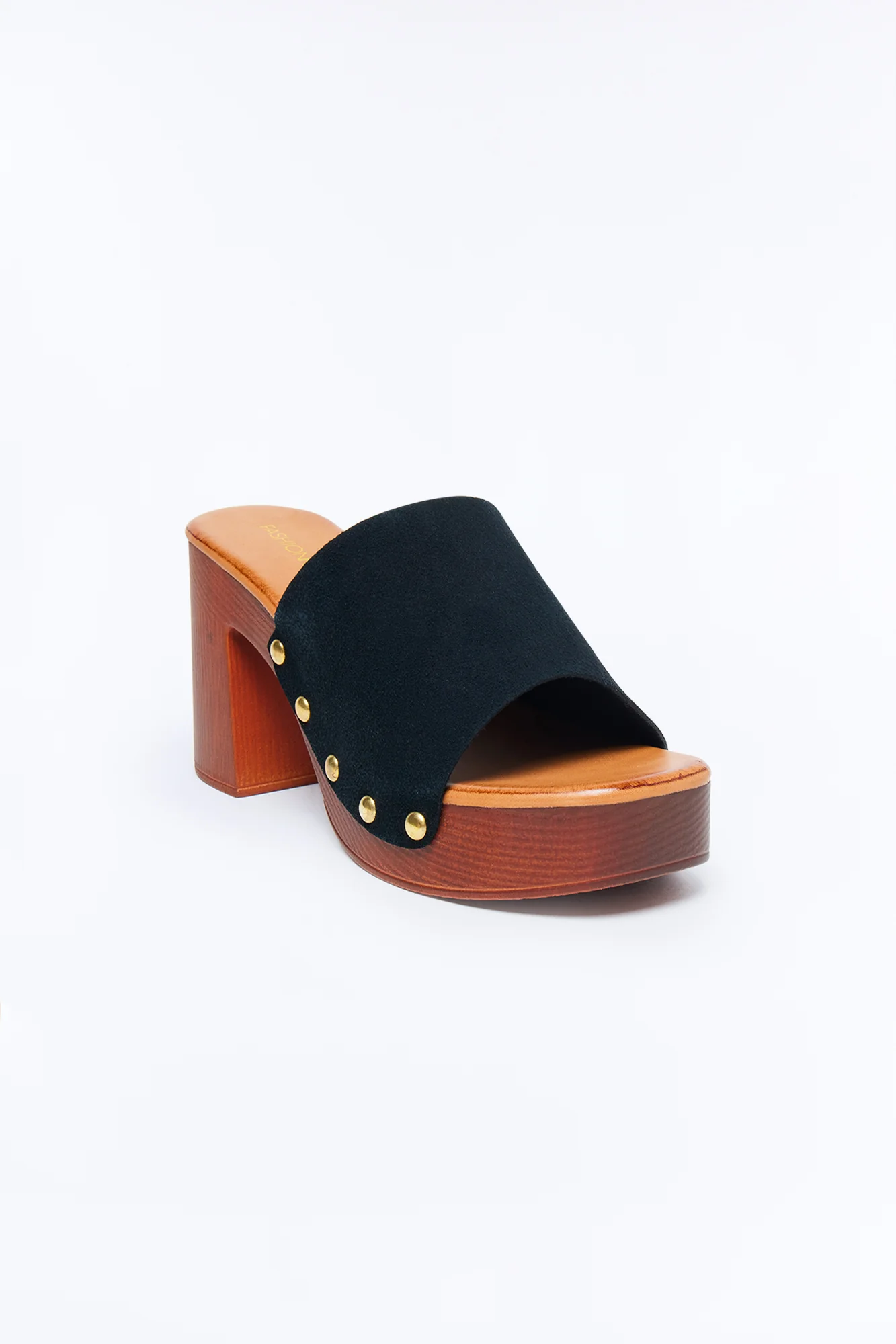 Olivia Platform Mules - Black - Image 2