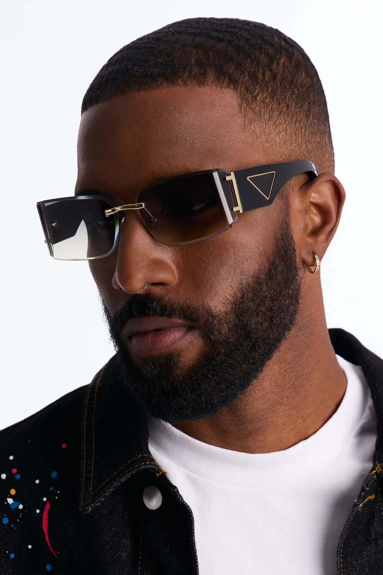 Omega Luxe Sunglasses - Green/combo