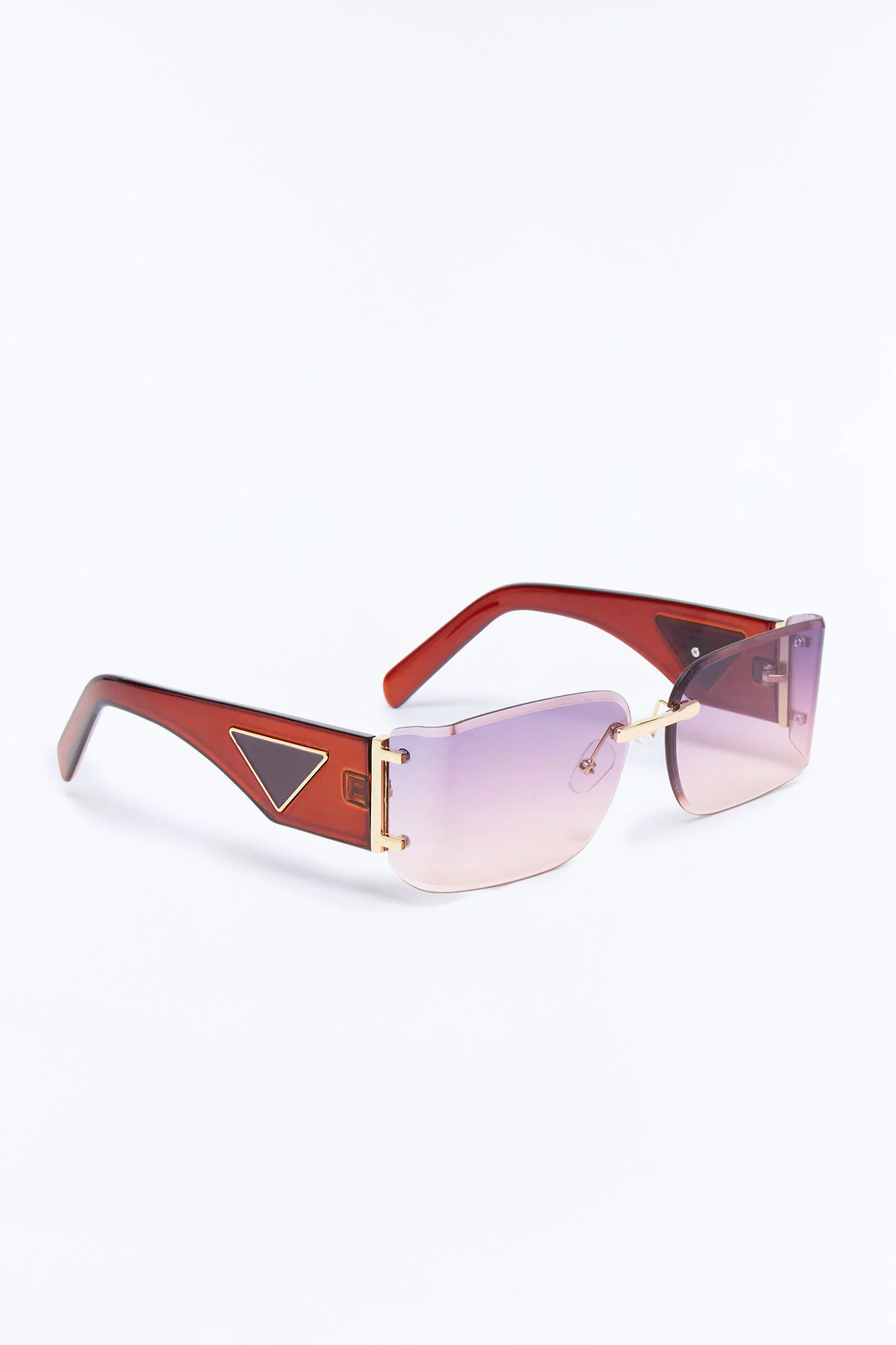 Omega Luxe Sunglasses - Red/combo - Image 4
