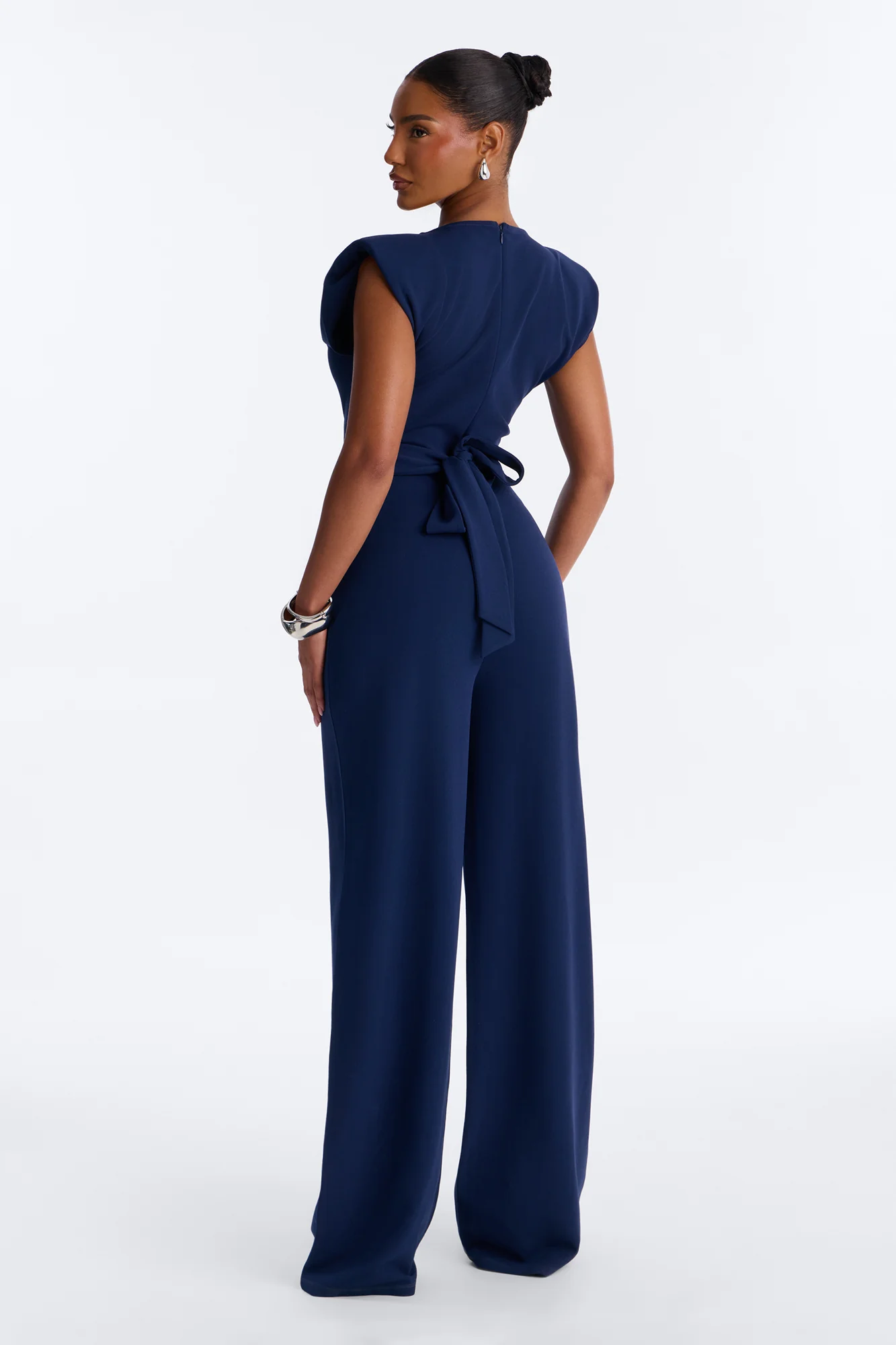 On Point Jumpsuit - Navy - Image 4