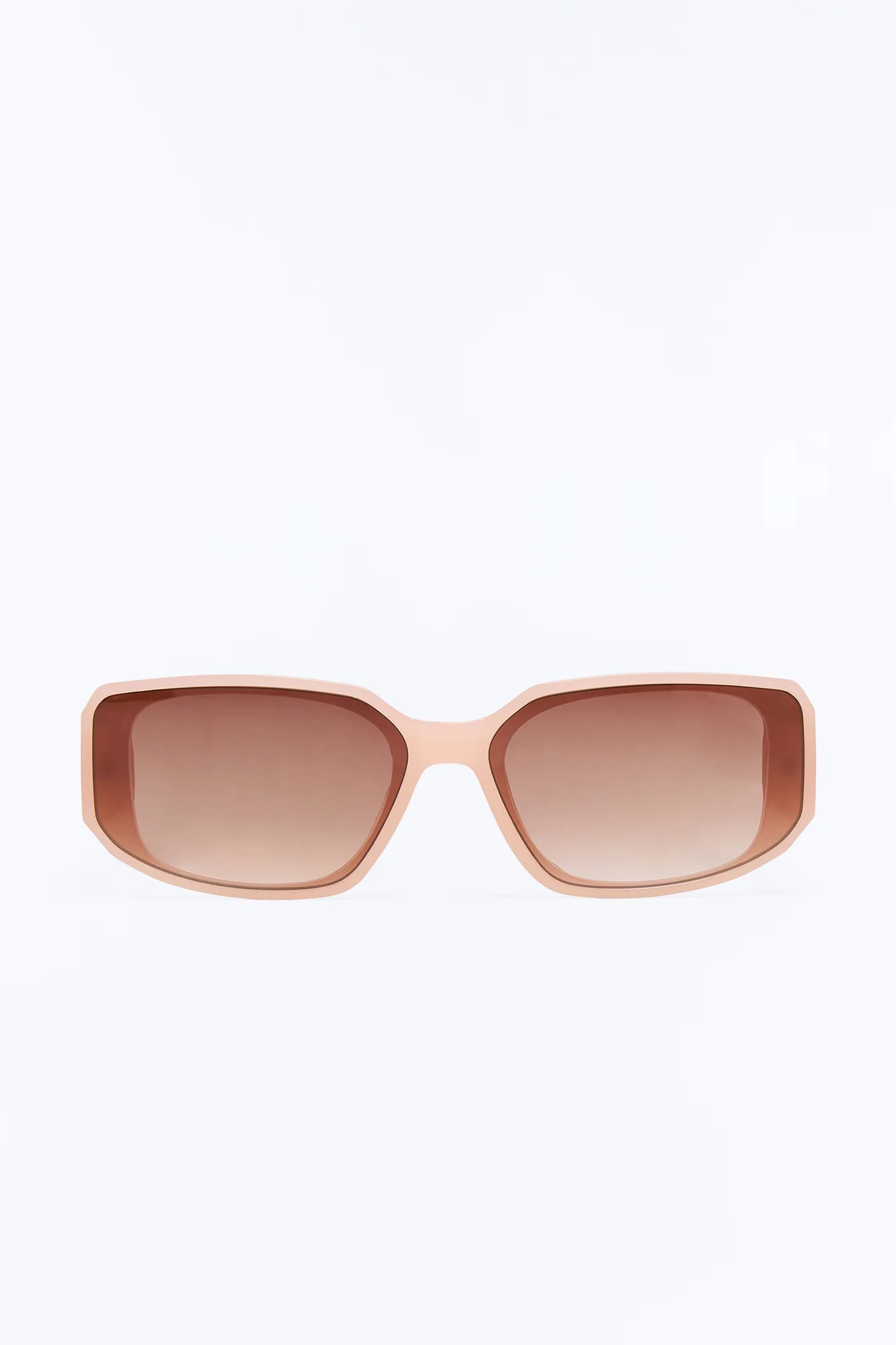 On Speed Dial Square Sunglasses - Nude