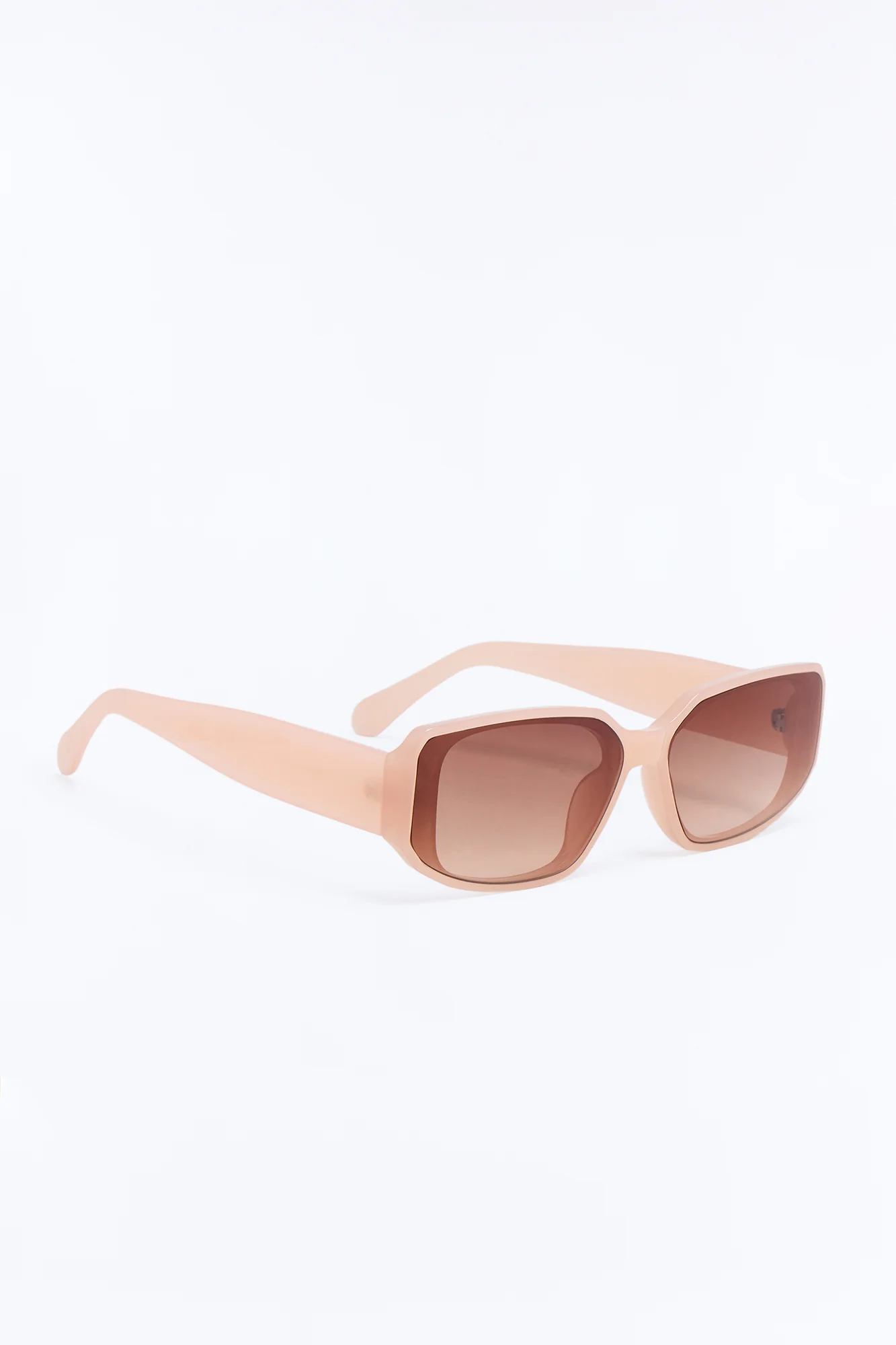 On Speed Dial Square Sunglasses - Nude - Image 2