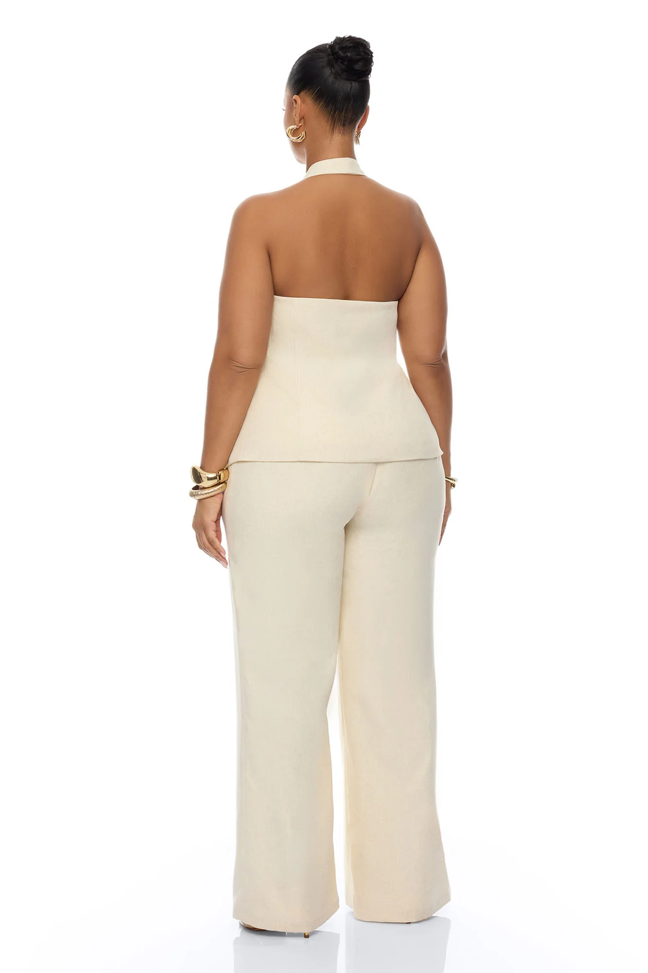 On The Shore Pant Set - Sand - Image 8