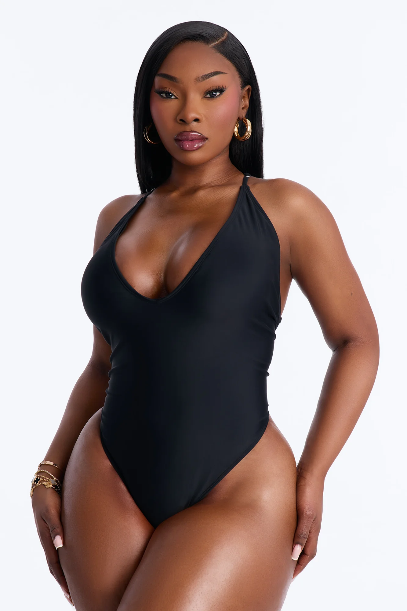 One And Only 1 Piece Swimsuit - Black - Image 6