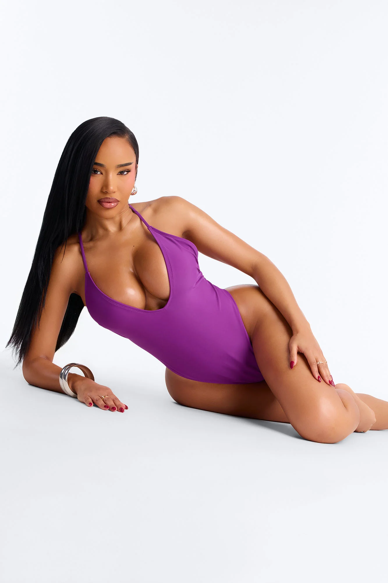 One And Only 1 Piece Swimsuit - Purple