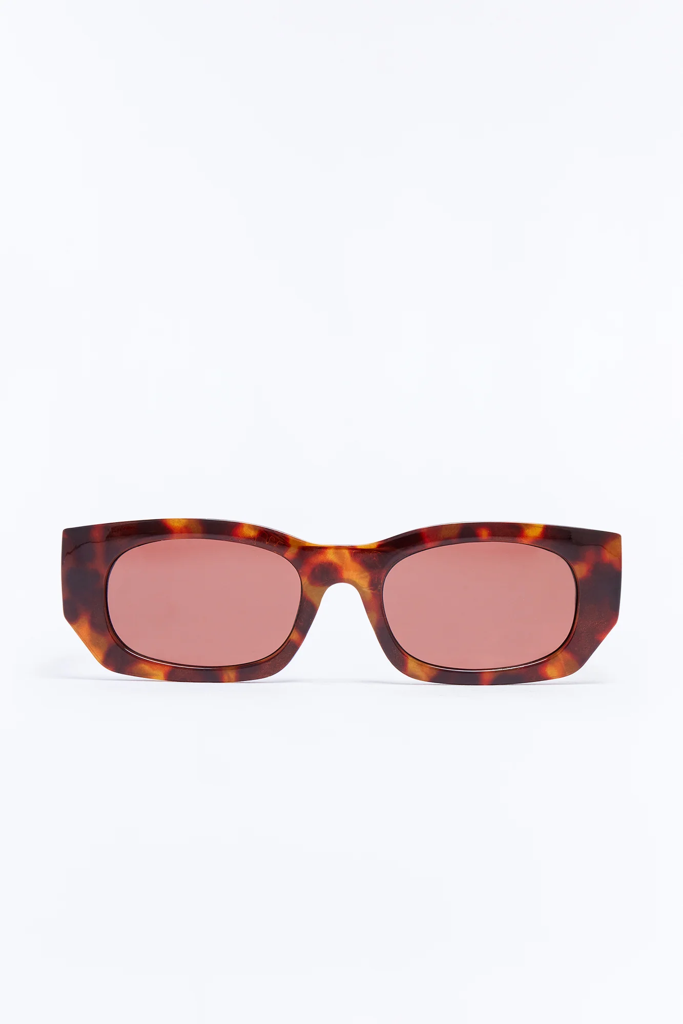 One Of Many Sunglasses - Tortoise/Red