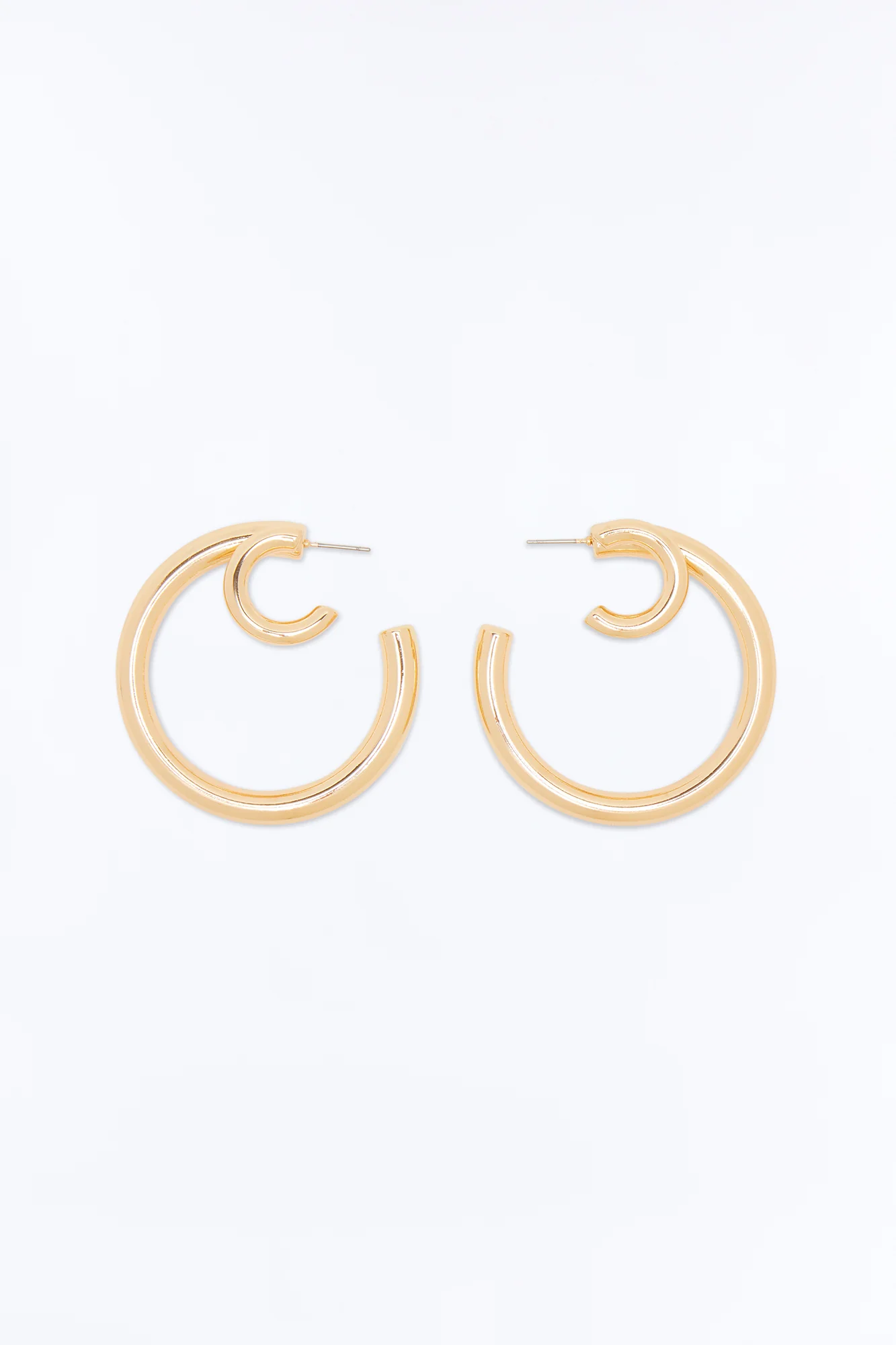 Orbit Hoop Earrings - Gold - Image 3
